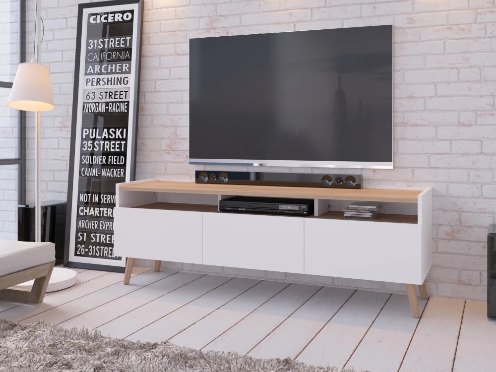 Mueble TV Monmelo 100 (Blanco)