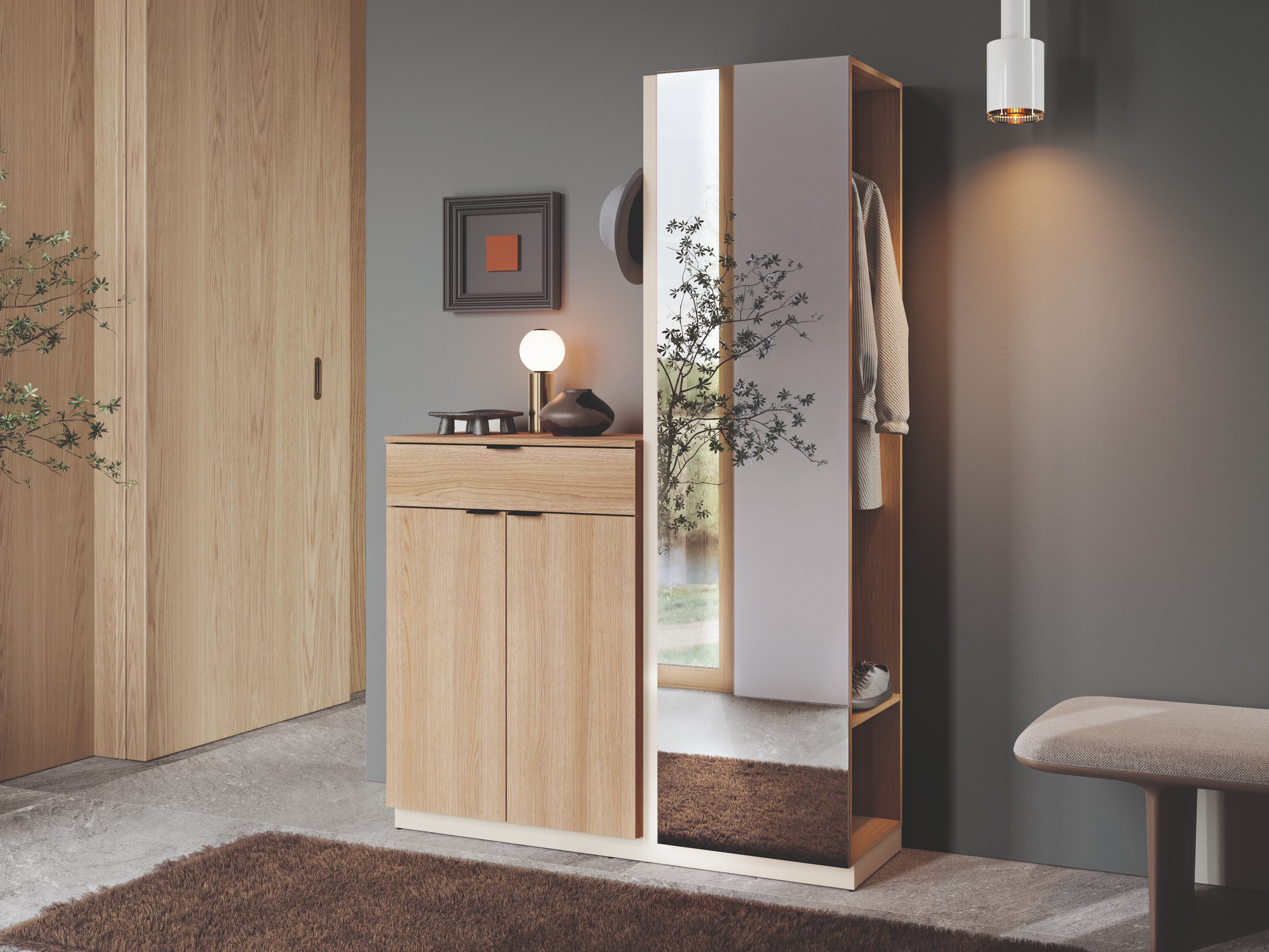 Conjunto para recibidor Ontario 195