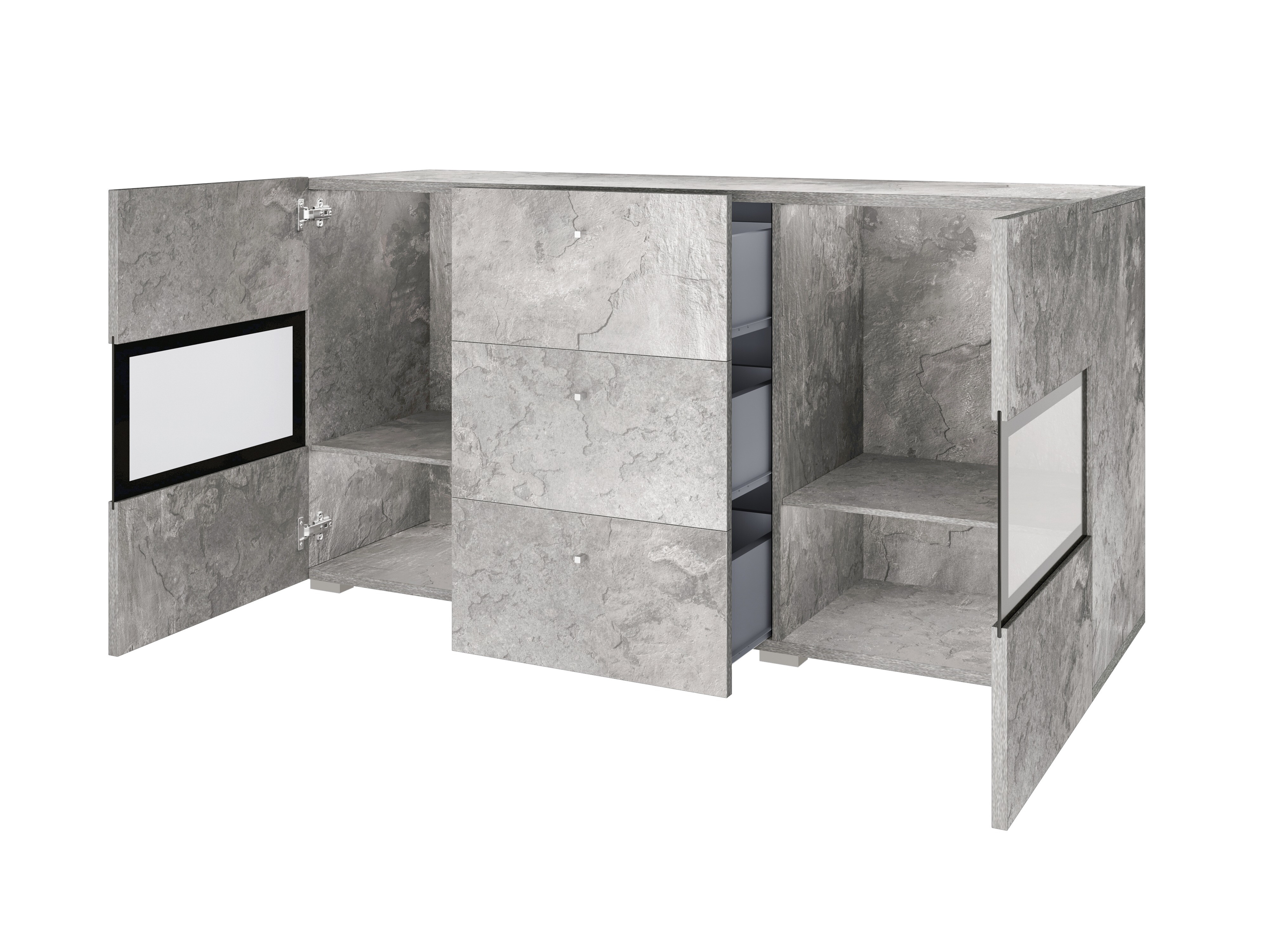 Conjunto de salón Serodeu 104 (Hormigón)