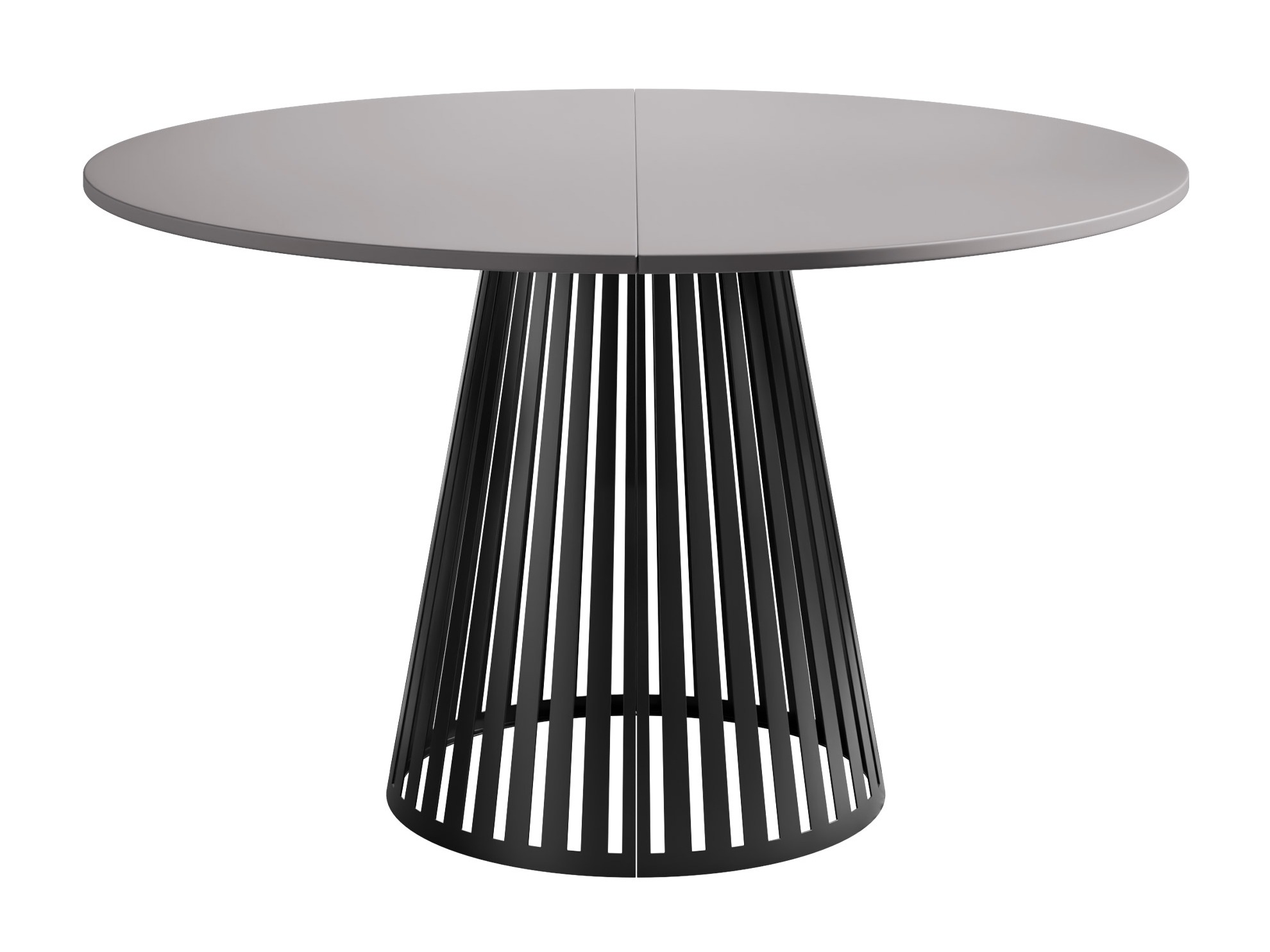 Mesa Prudentia II (Gris + Negro)
