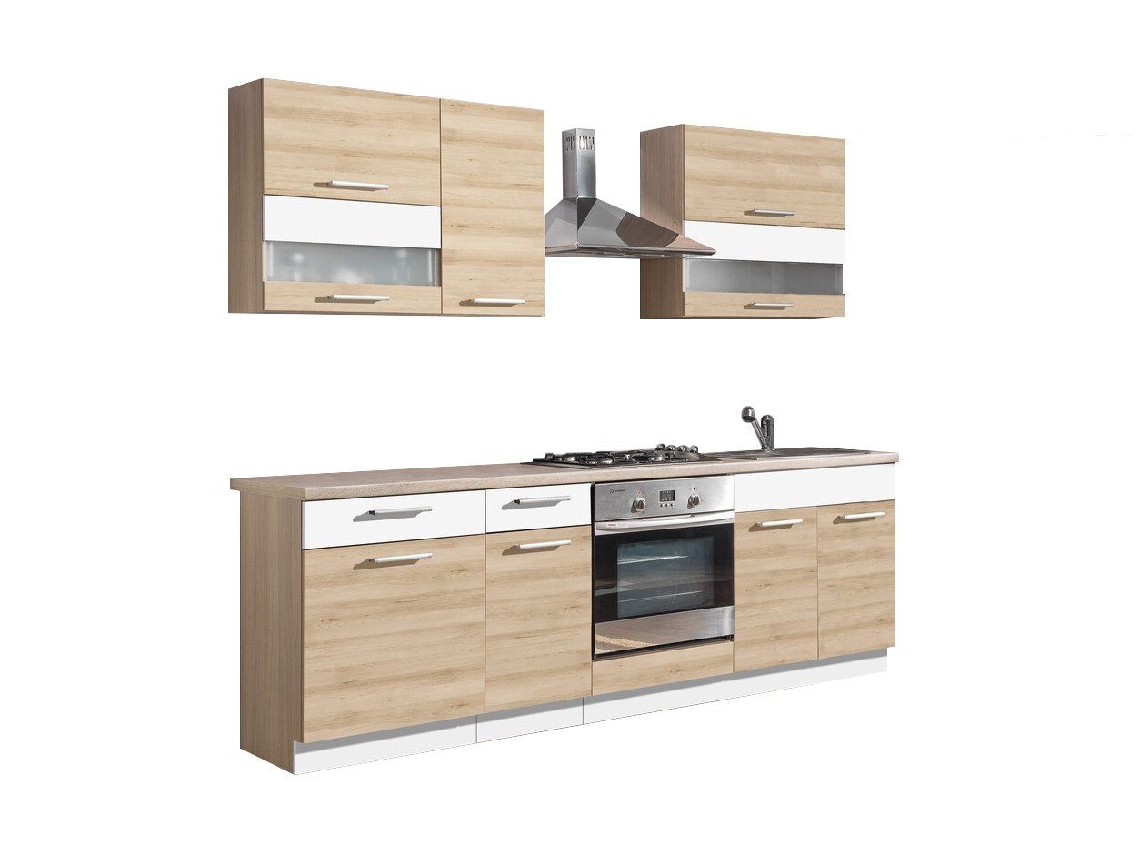 Conjunto de cocina modular Mode Beech 128