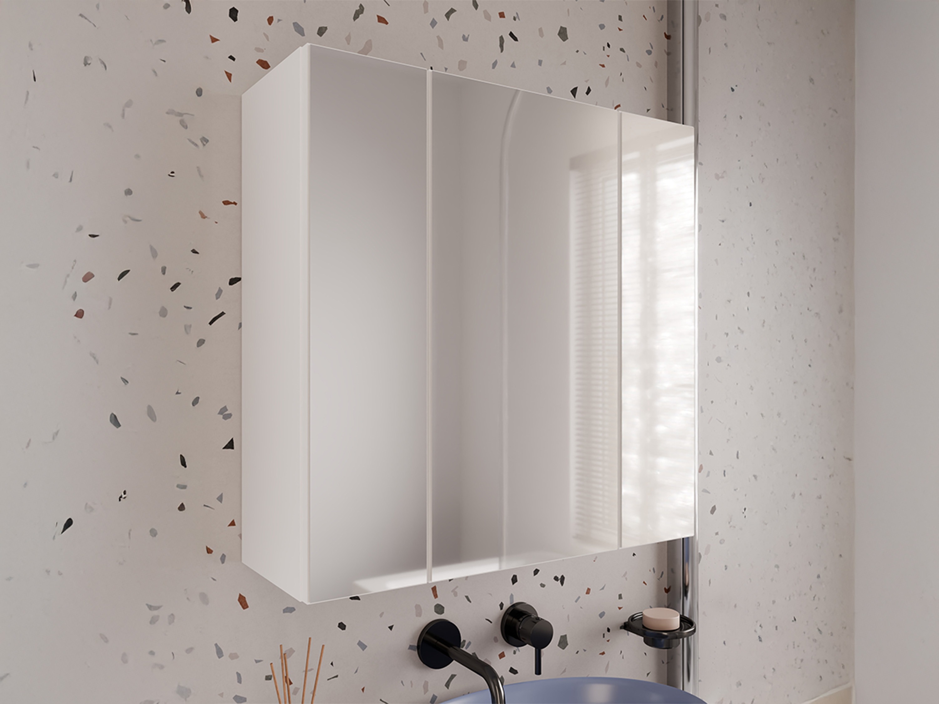 Mueble para baño con espejo Mandeville 343