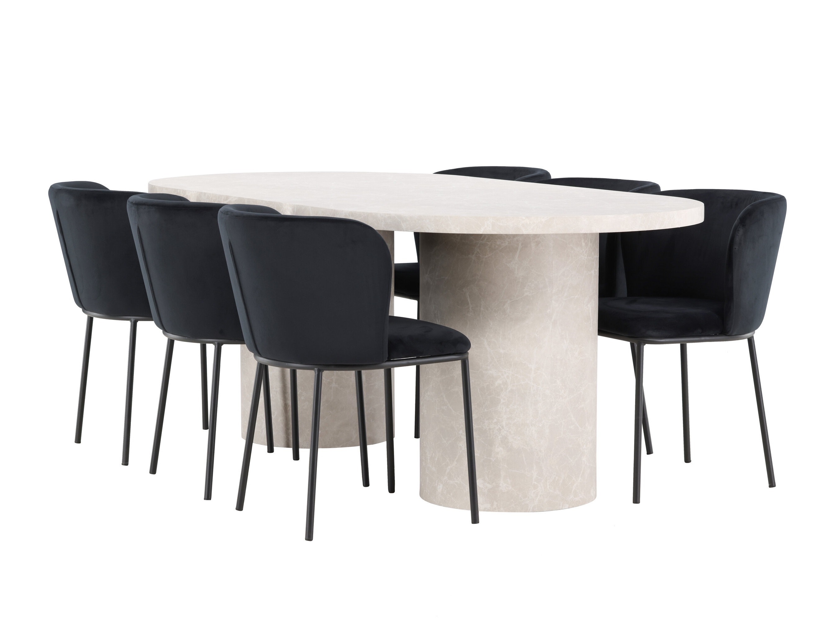 Conjunto de mesas y sillas para comedor Dallas 4968