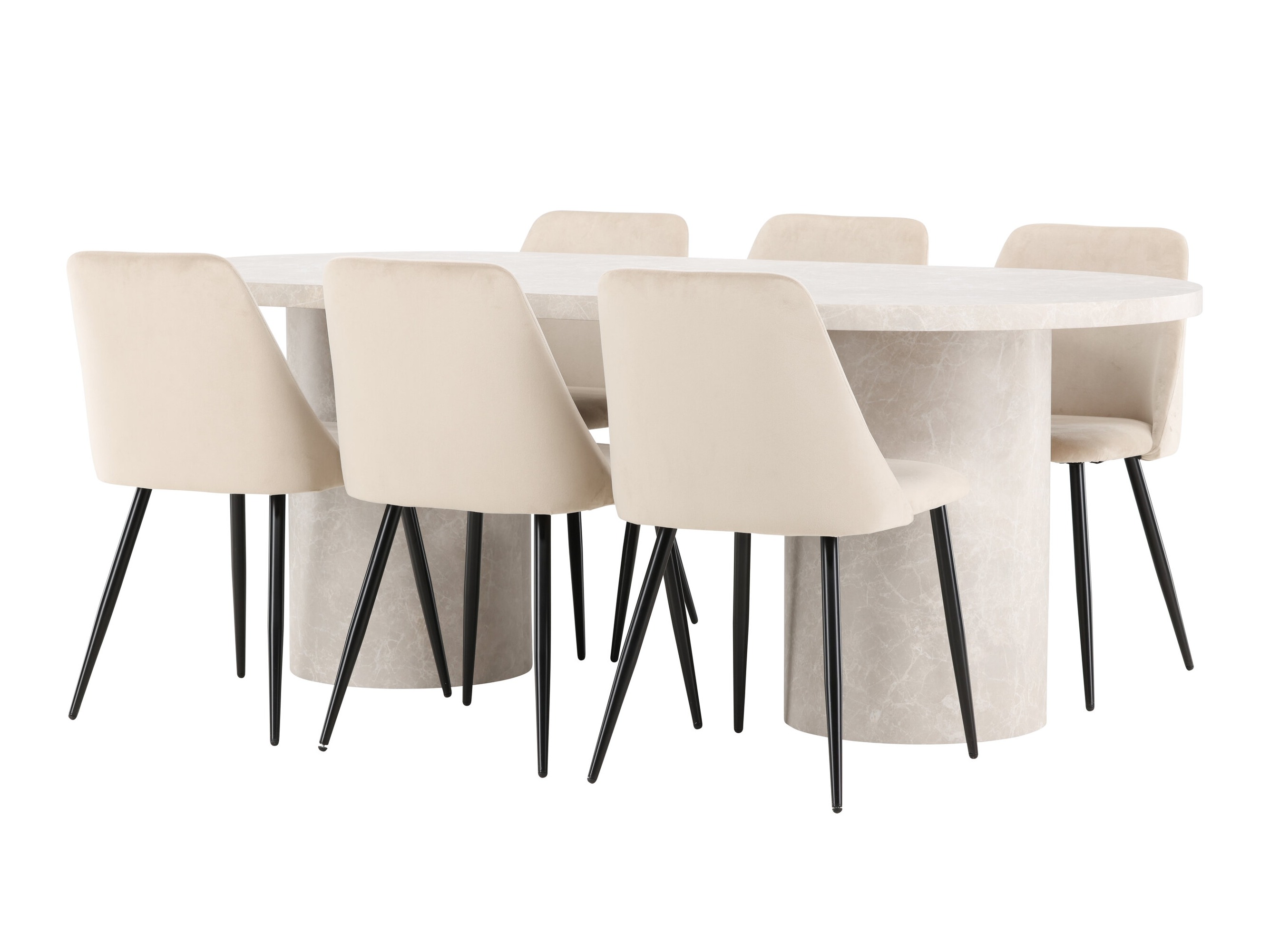 Conjunto de mesas y sillas para comedor Dallas 4970