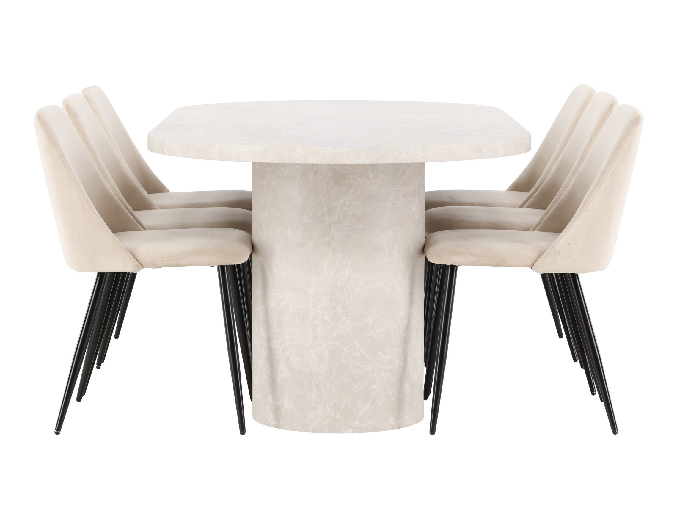 Conjunto de mesas y sillas para comedor Dallas 4970