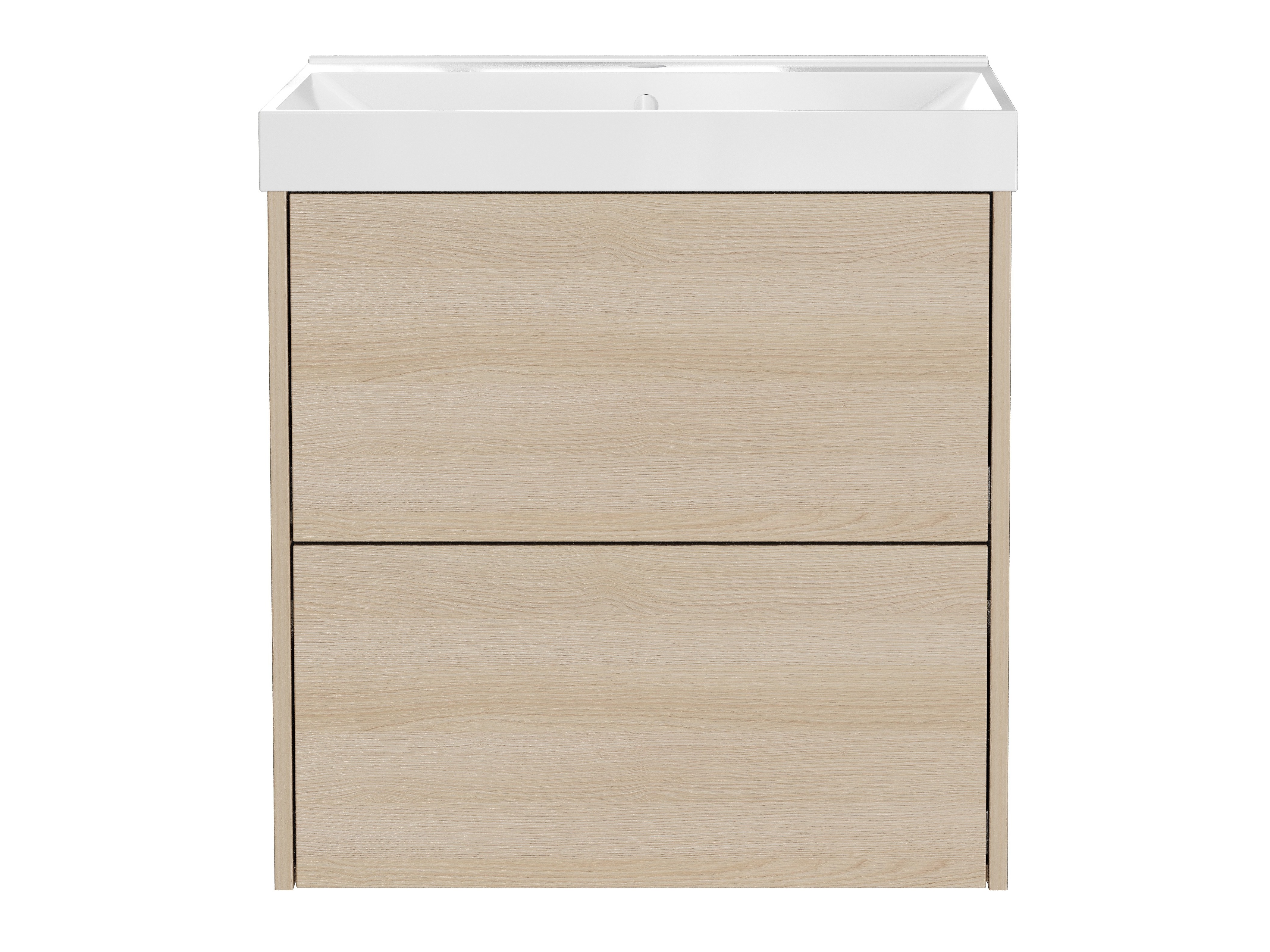 Armario de baño colgante para lavabo Sacramento 524 (Roble)