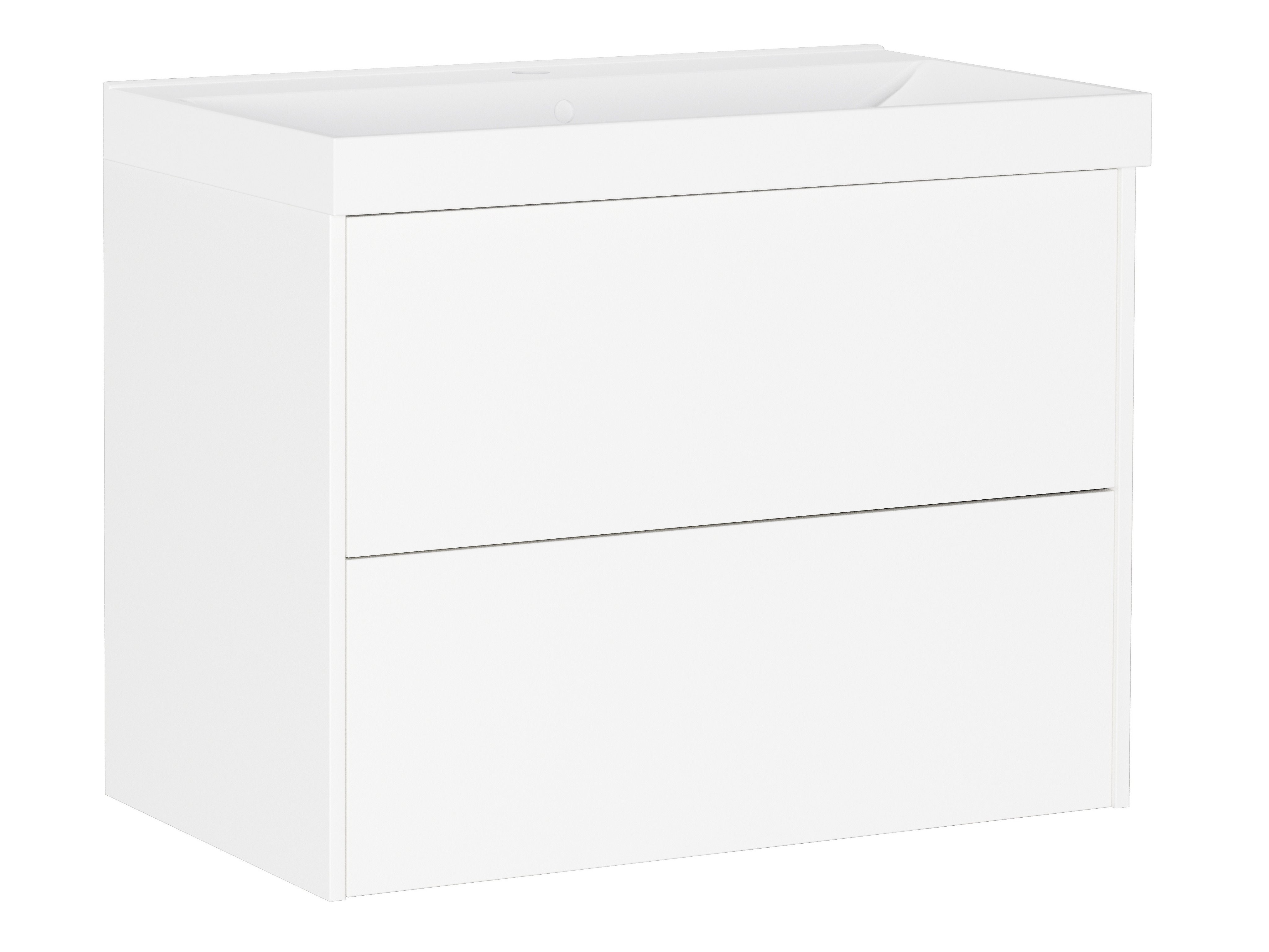 Armario de baño colgante para lavabo Sacramento 525 (Blanco)