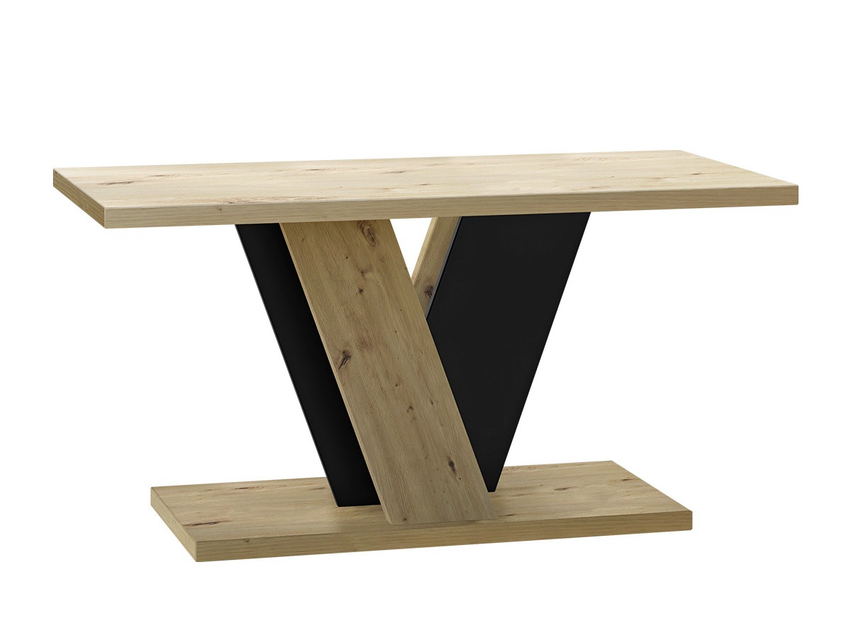 Mesa de centro Goodyear 128 (Roble Artisan + Negro)