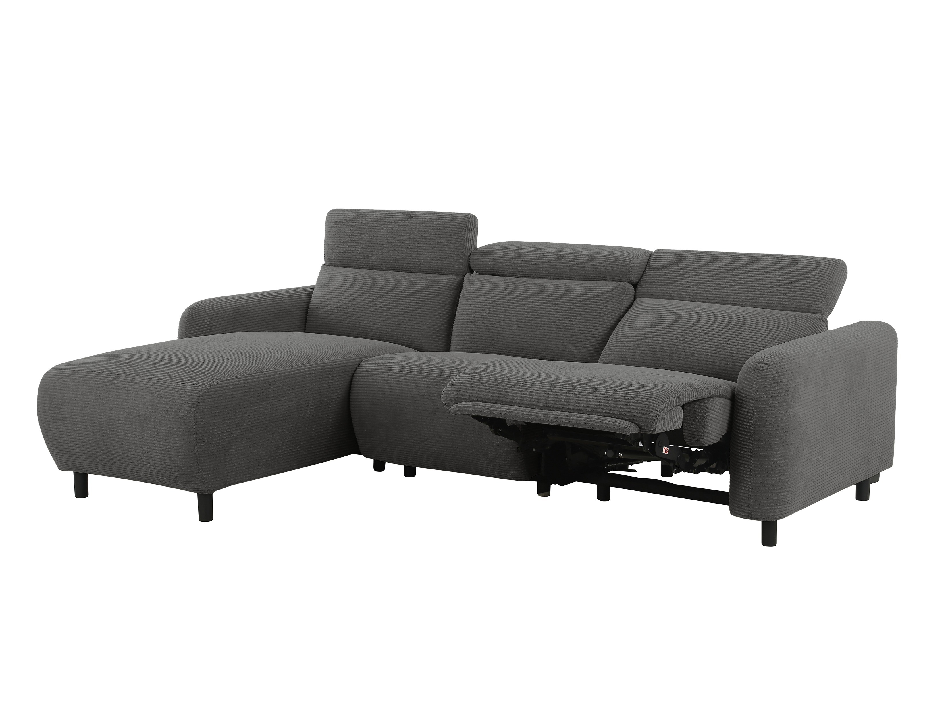 Sillón reclinable de ángulo suave Denton 1509 (Antracita)