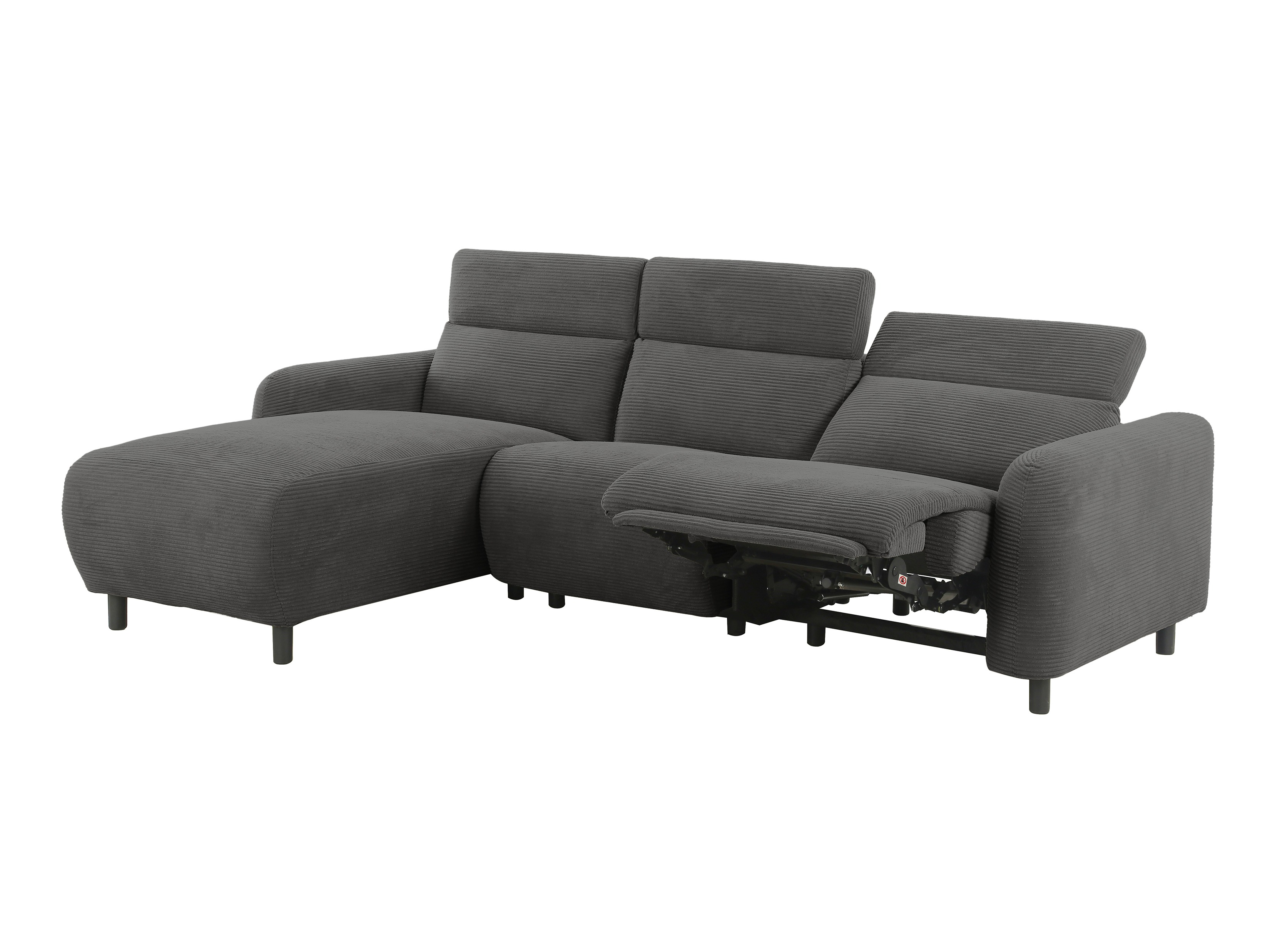 Sillón reclinable de ángulo suave Denton 1509 (Antracita)