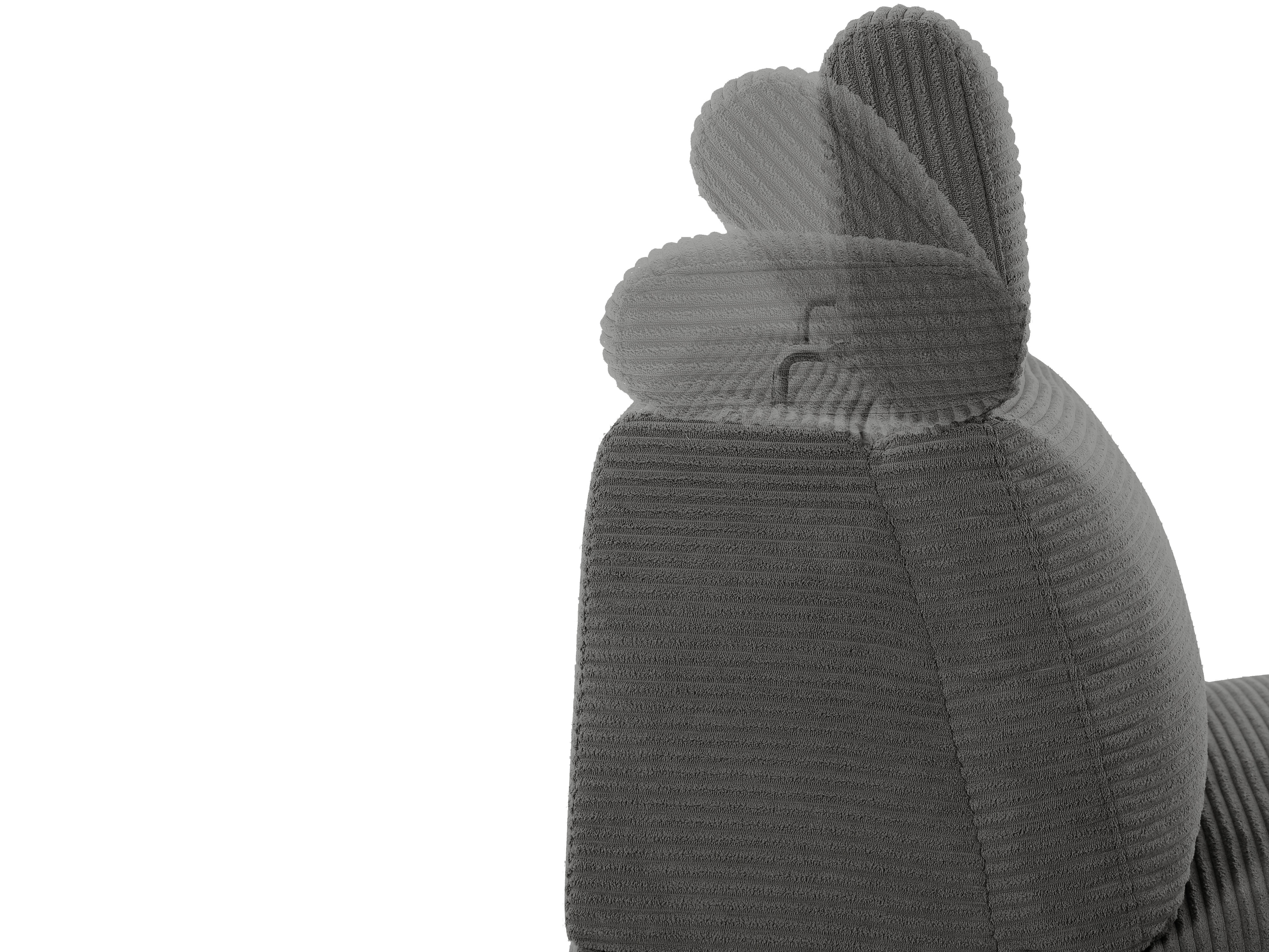 Sillón reclinable de ángulo suave Denton 1509 (Antracita)