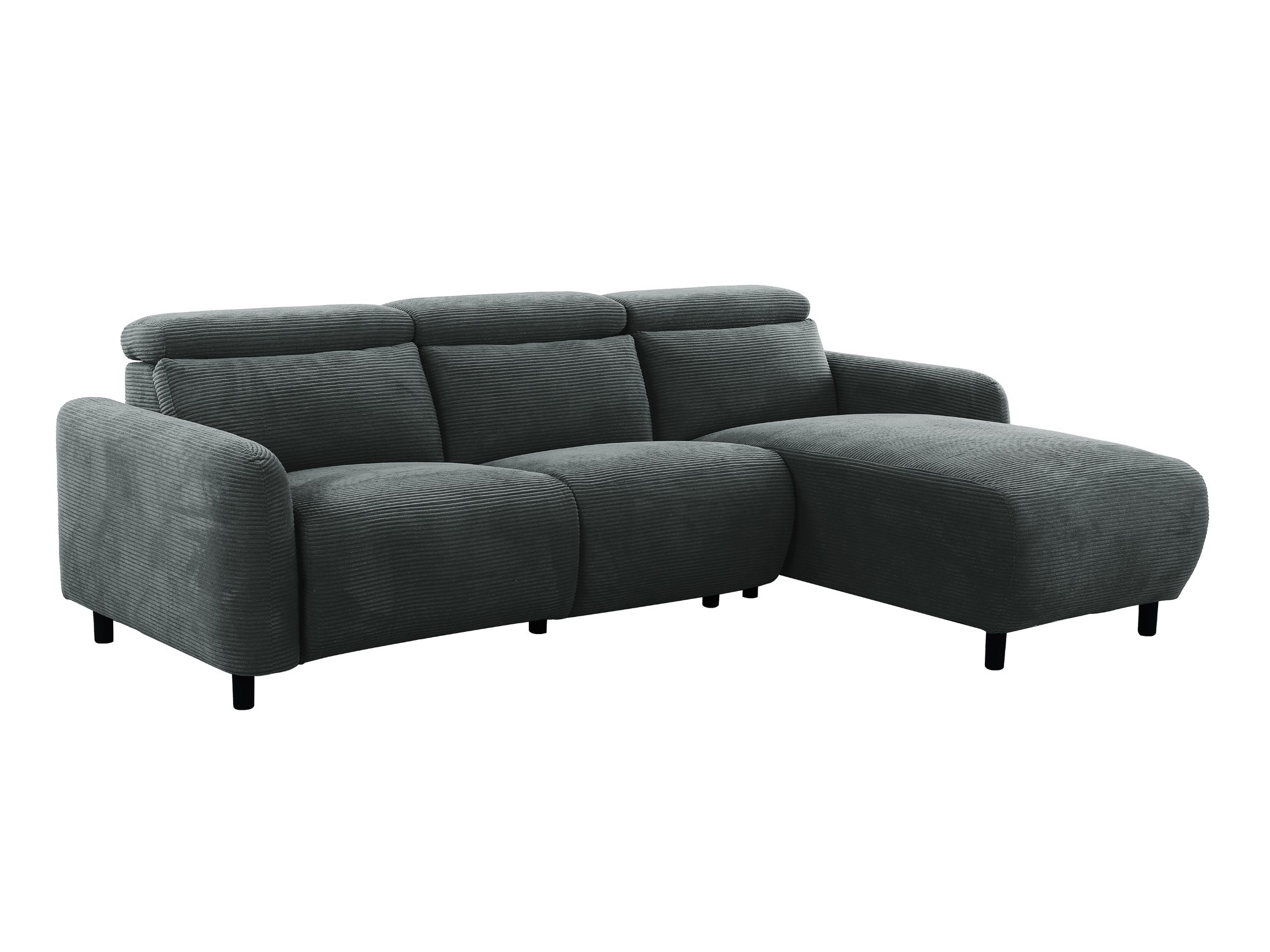 Sillón reclinable de ángulo suave Denton 1509 (Antracita)