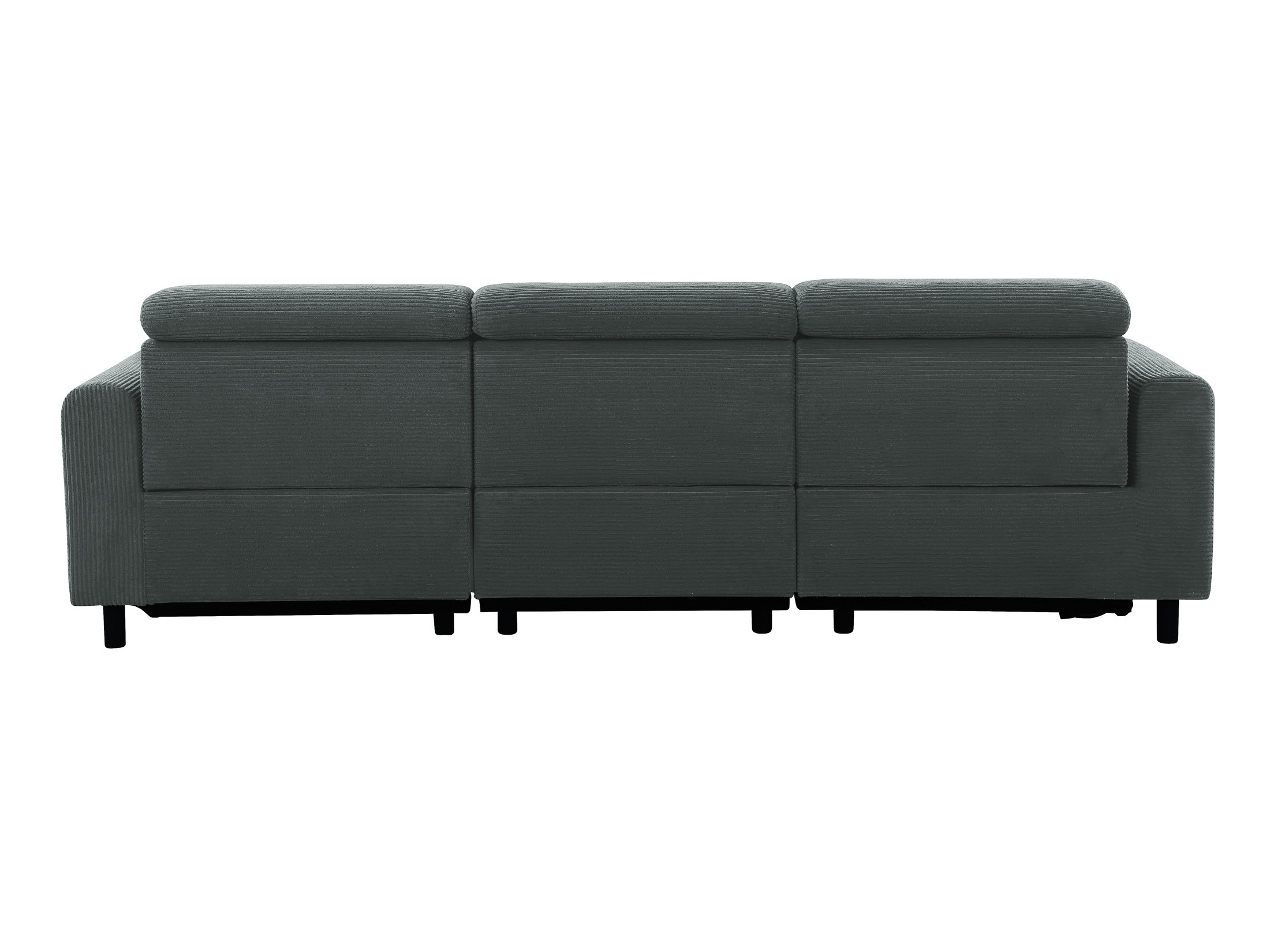 Sillón reclinable de ángulo suave Denton 1509 (Antracita)