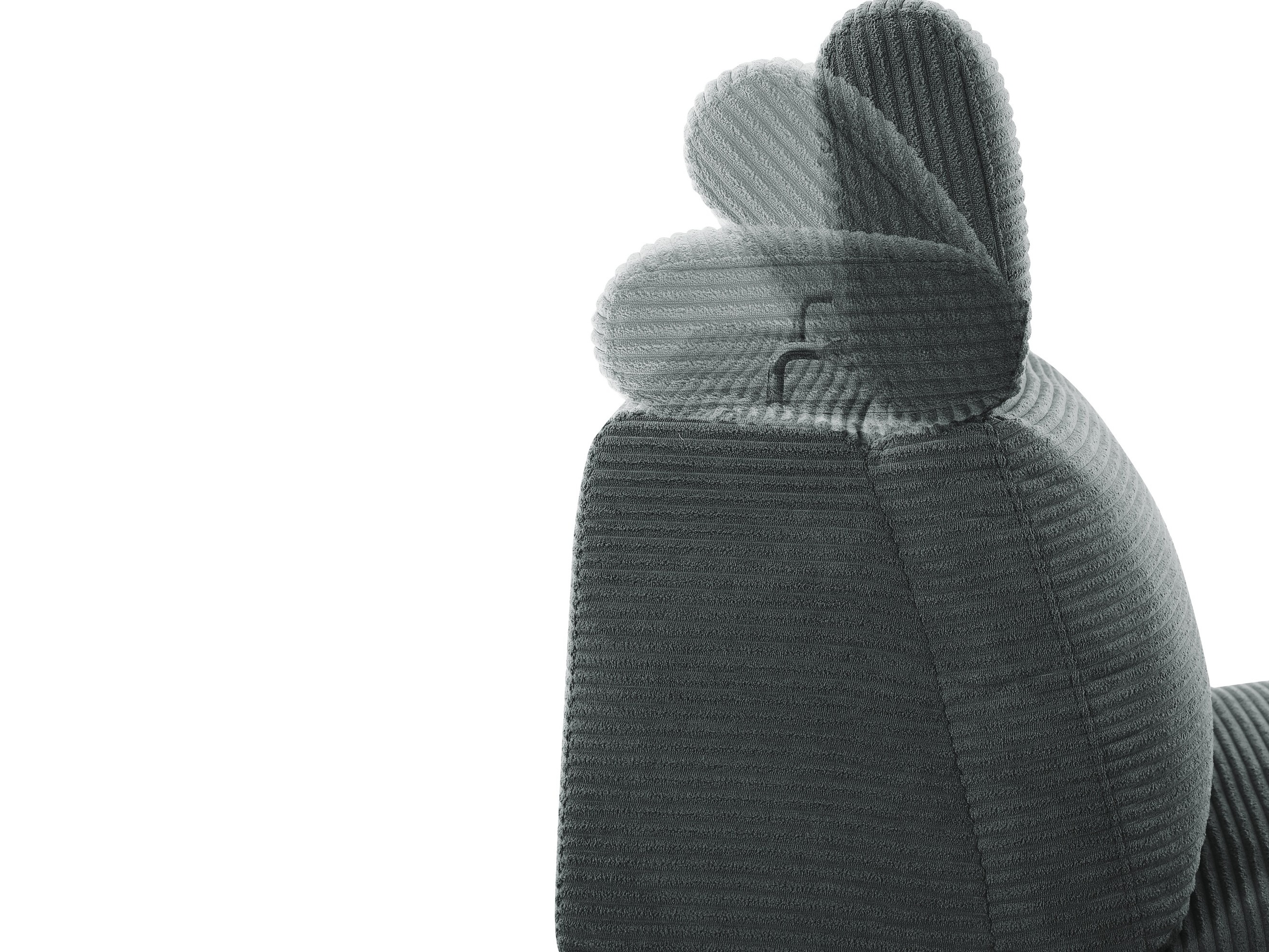 Sillón reclinable de ángulo suave Denton 1509 (Antracita)