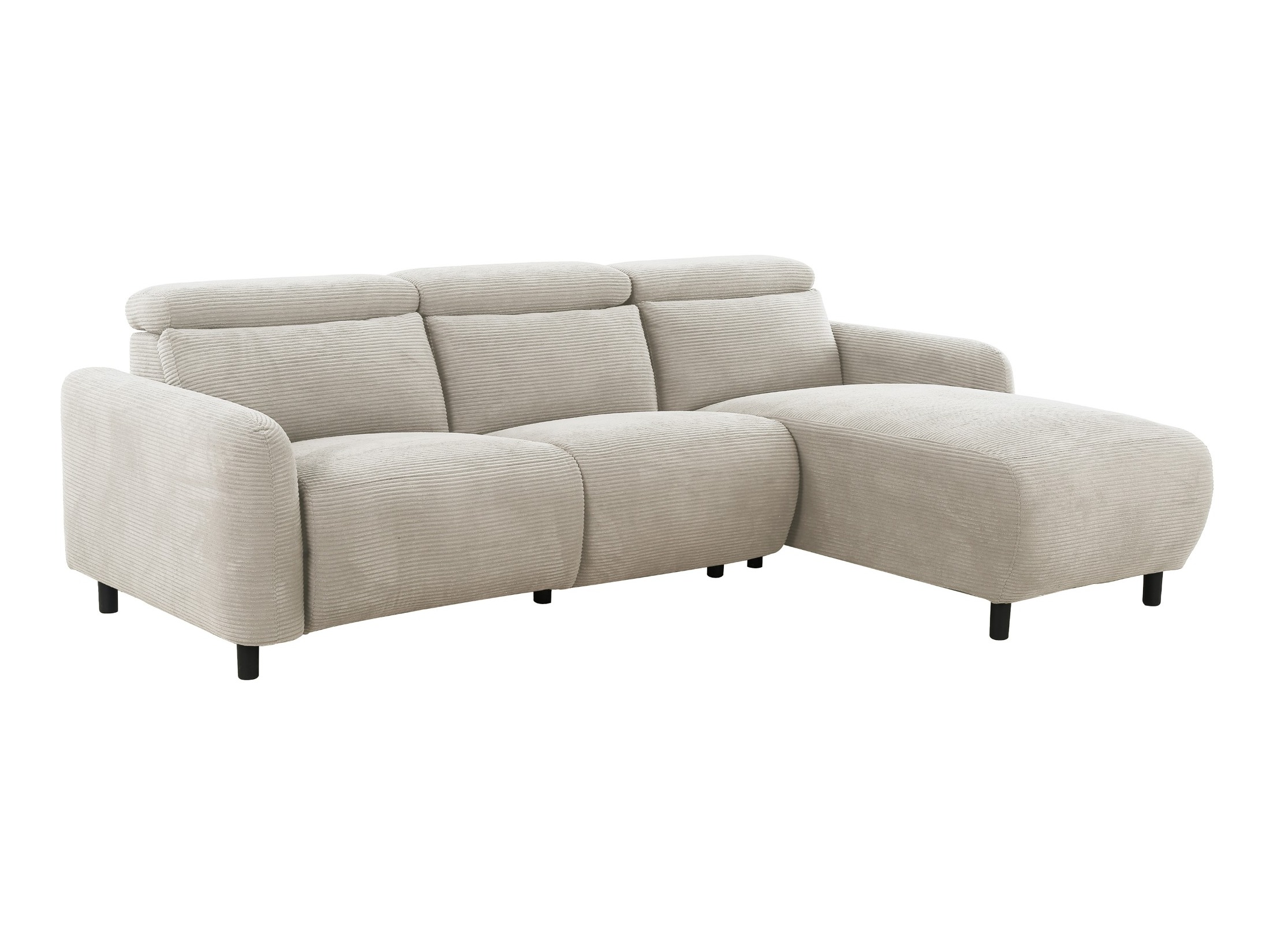 Sillón reclinable de ángulo suave Denton 1509 (Crema)