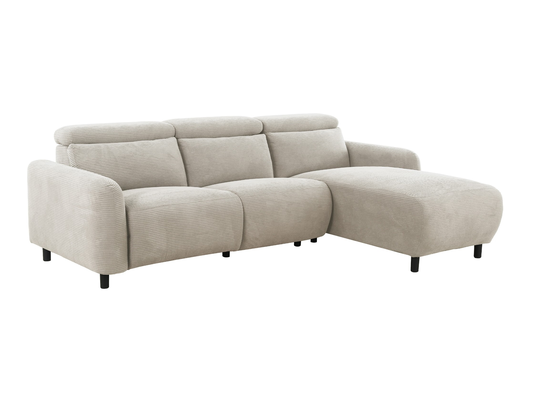 Sillón reclinable de ángulo suave Denton 1510 (Crema)