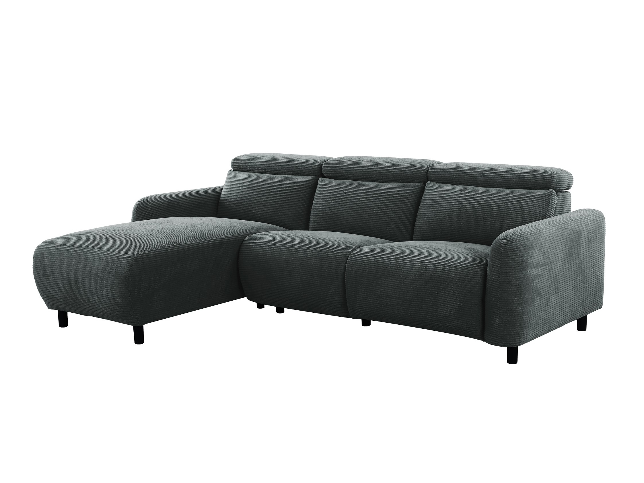 Sillón reclinable de ángulo suave Denton 1510 (Gris oscuro)