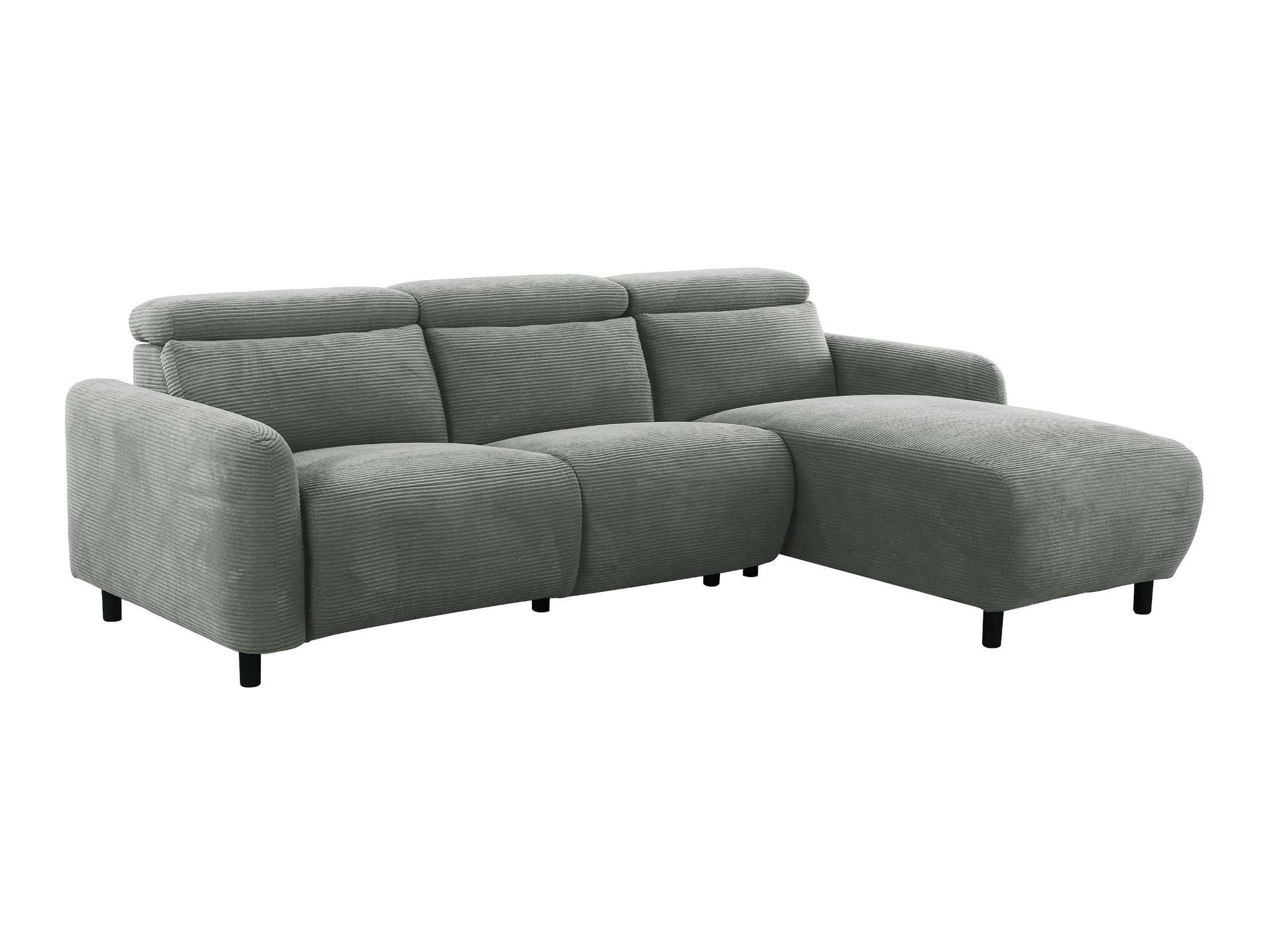 Sillón reclinable de ángulo suave Denton 1510 (Gris)