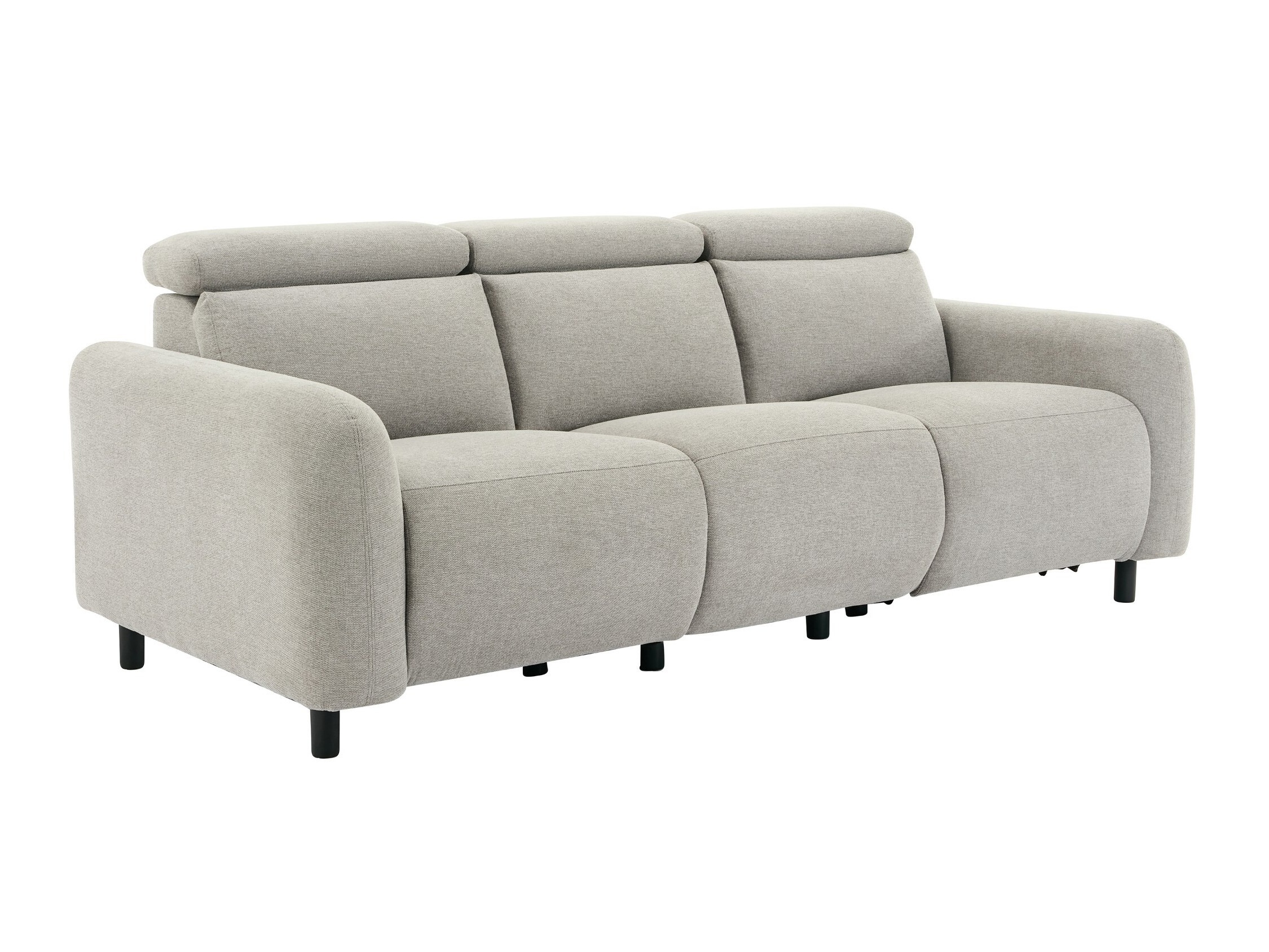 Sofá reclinable Denton 1511 (Gris claro)