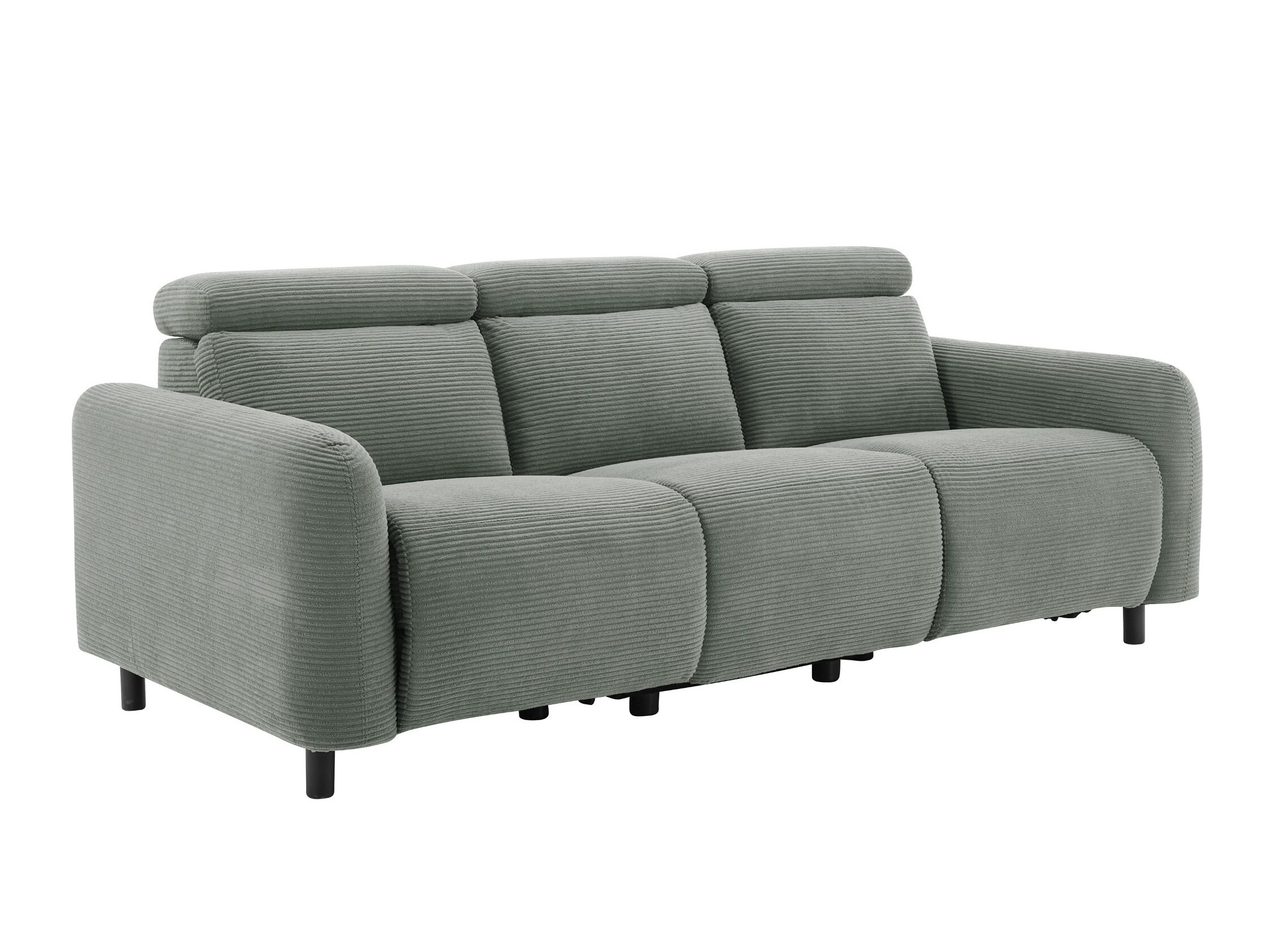 Sofá reclinable Denton 1511 (Gris)