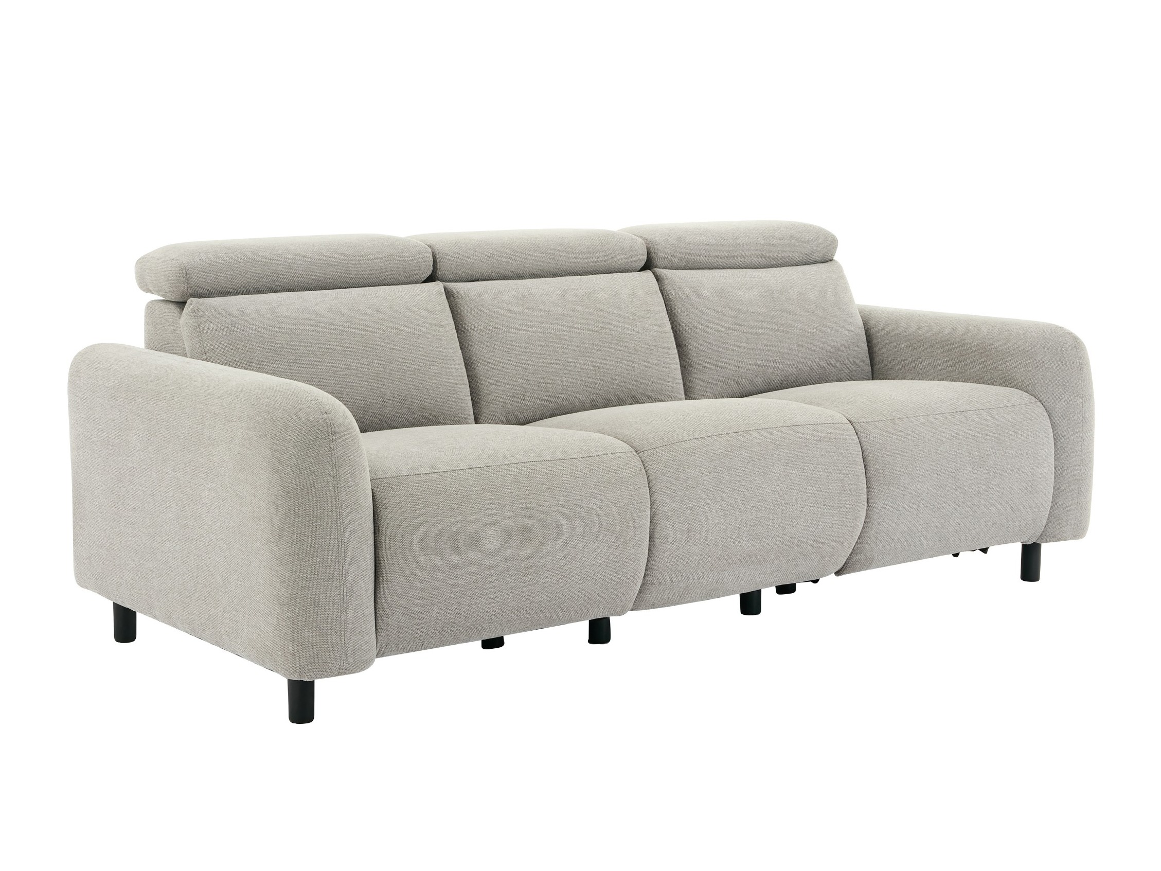 Sofá reclinable Denton 1512 (Gris claro)