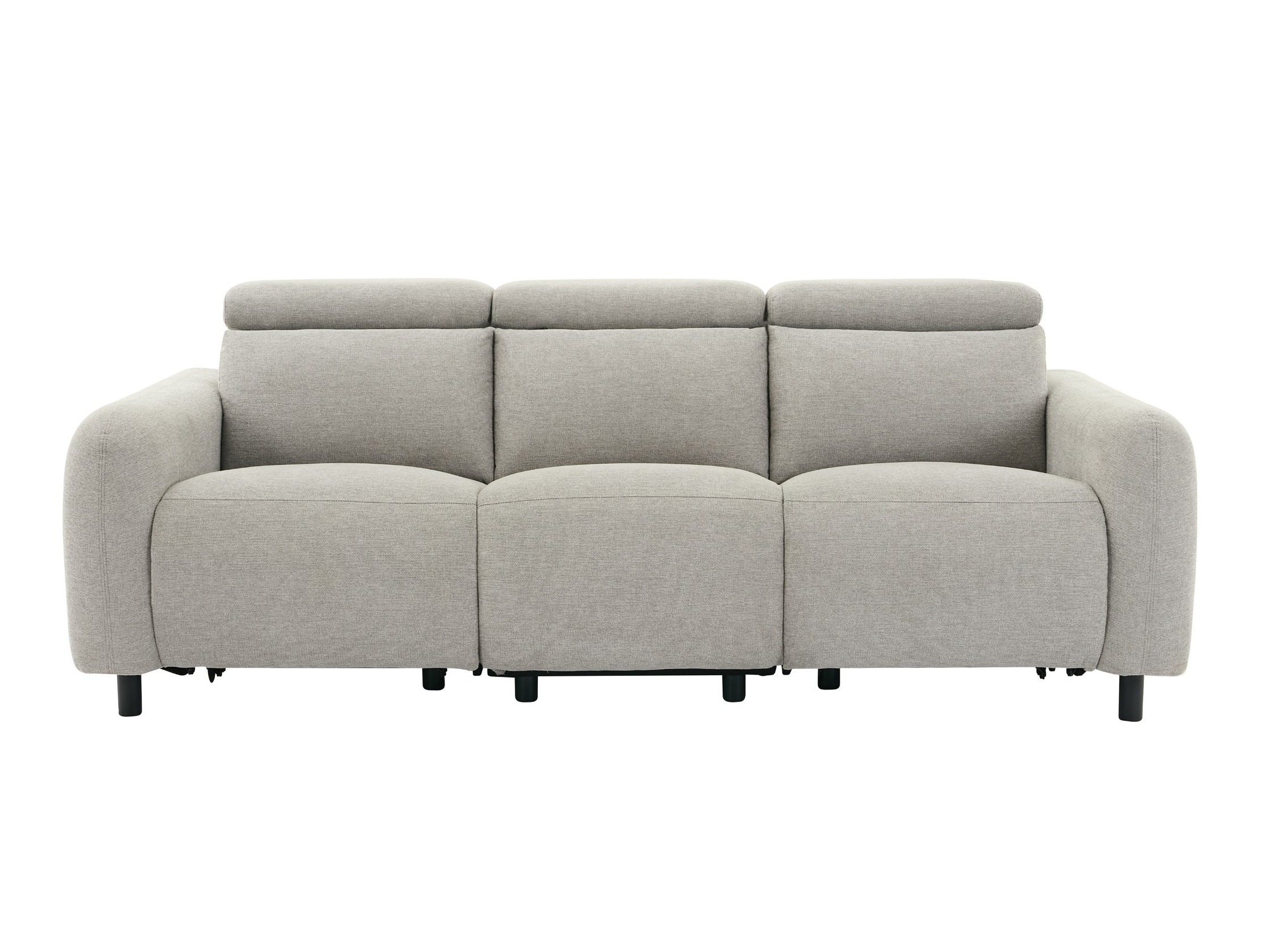 Sofá reclinable Denton 1512 (Gris claro)
