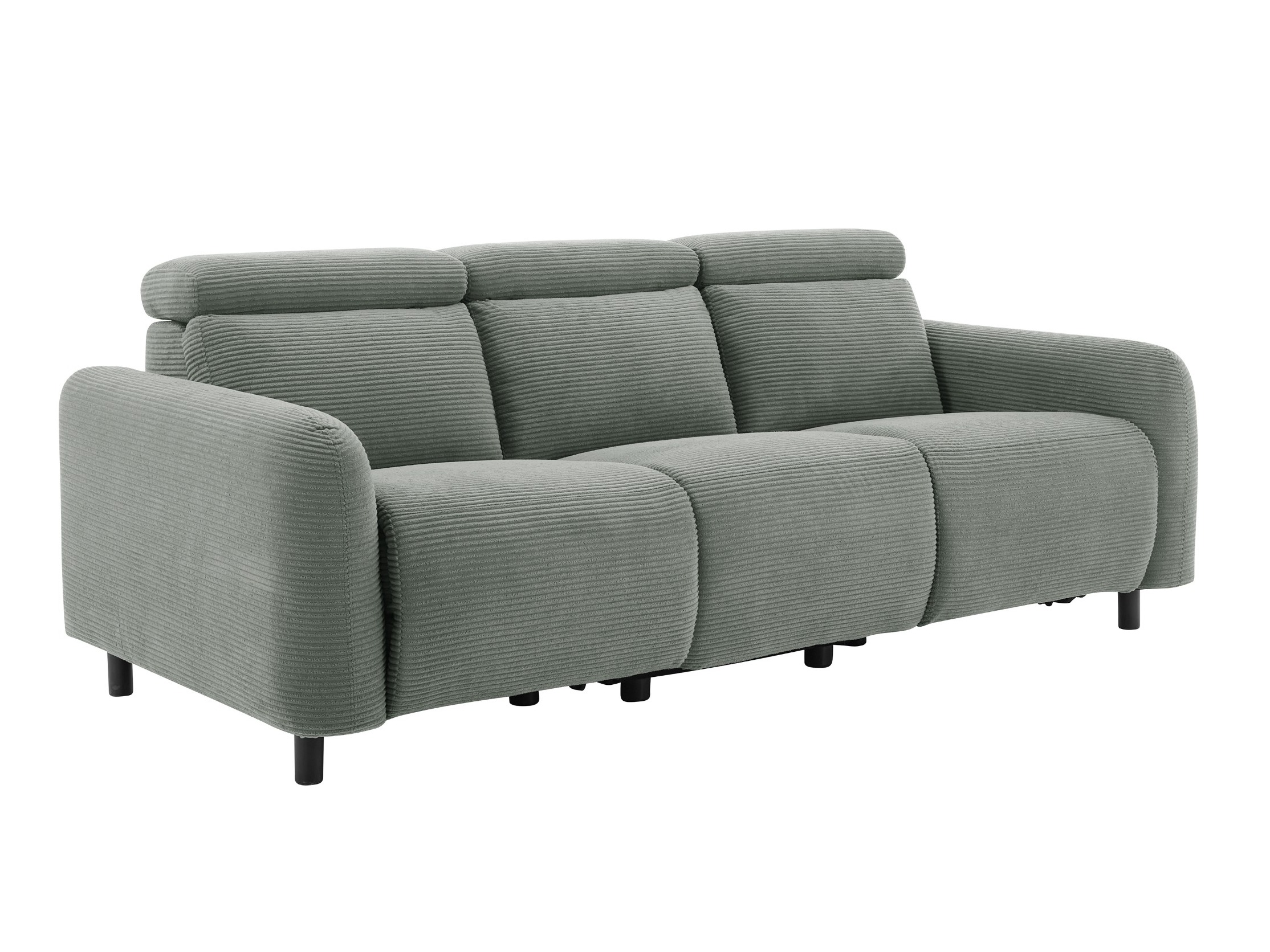 Sofá reclinable Denton 1512 (Gris)