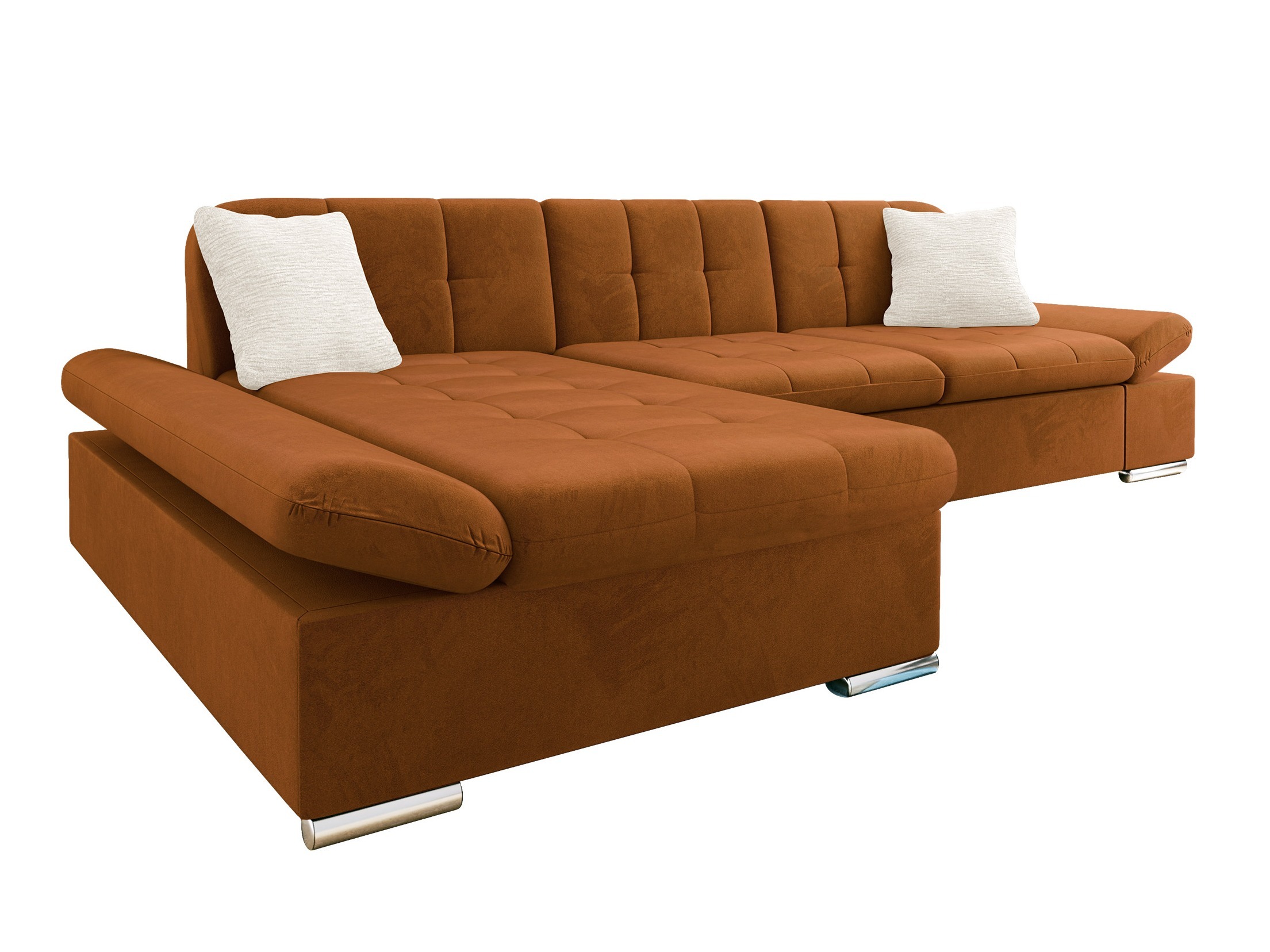 Sofá rinconero Comfivo Sanitas II (Piano 21 + Mokka 03)