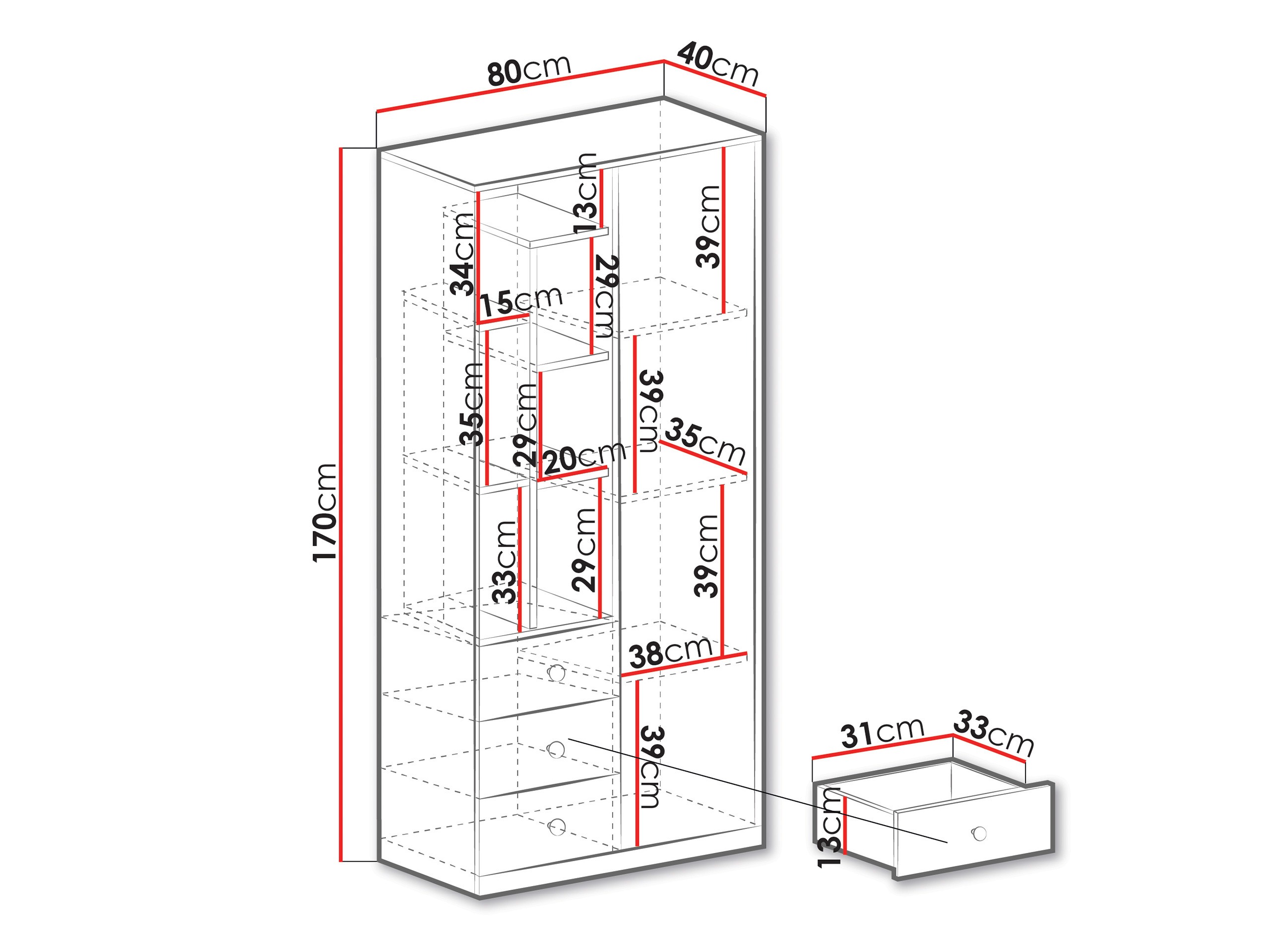 Estantería Tesmonu 106