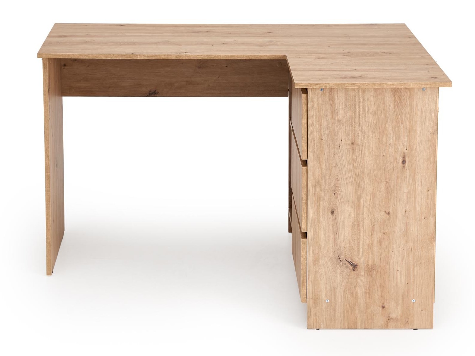 Mesa de ordenador esquinera Houston 1950 (Roble Artisan)