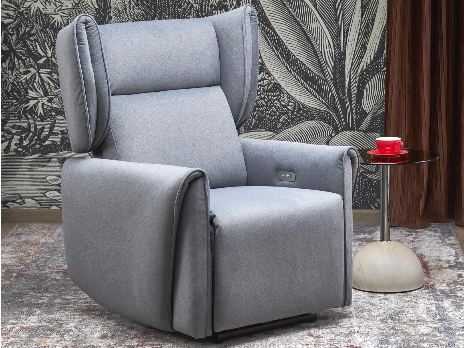 Sillón reclinable Houston 1978 (Gris)