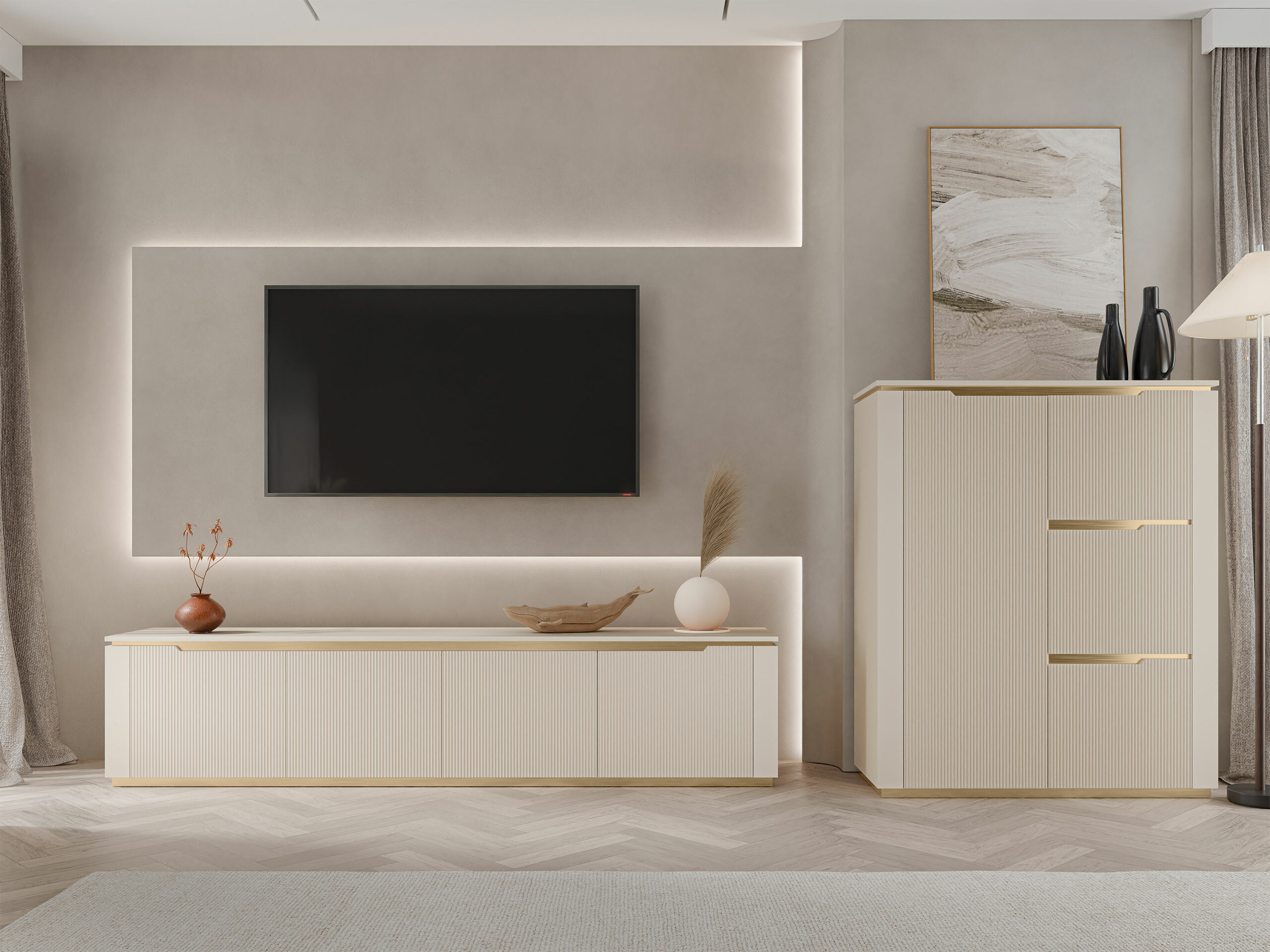 Mueble TV Comfivo Elivelo 102