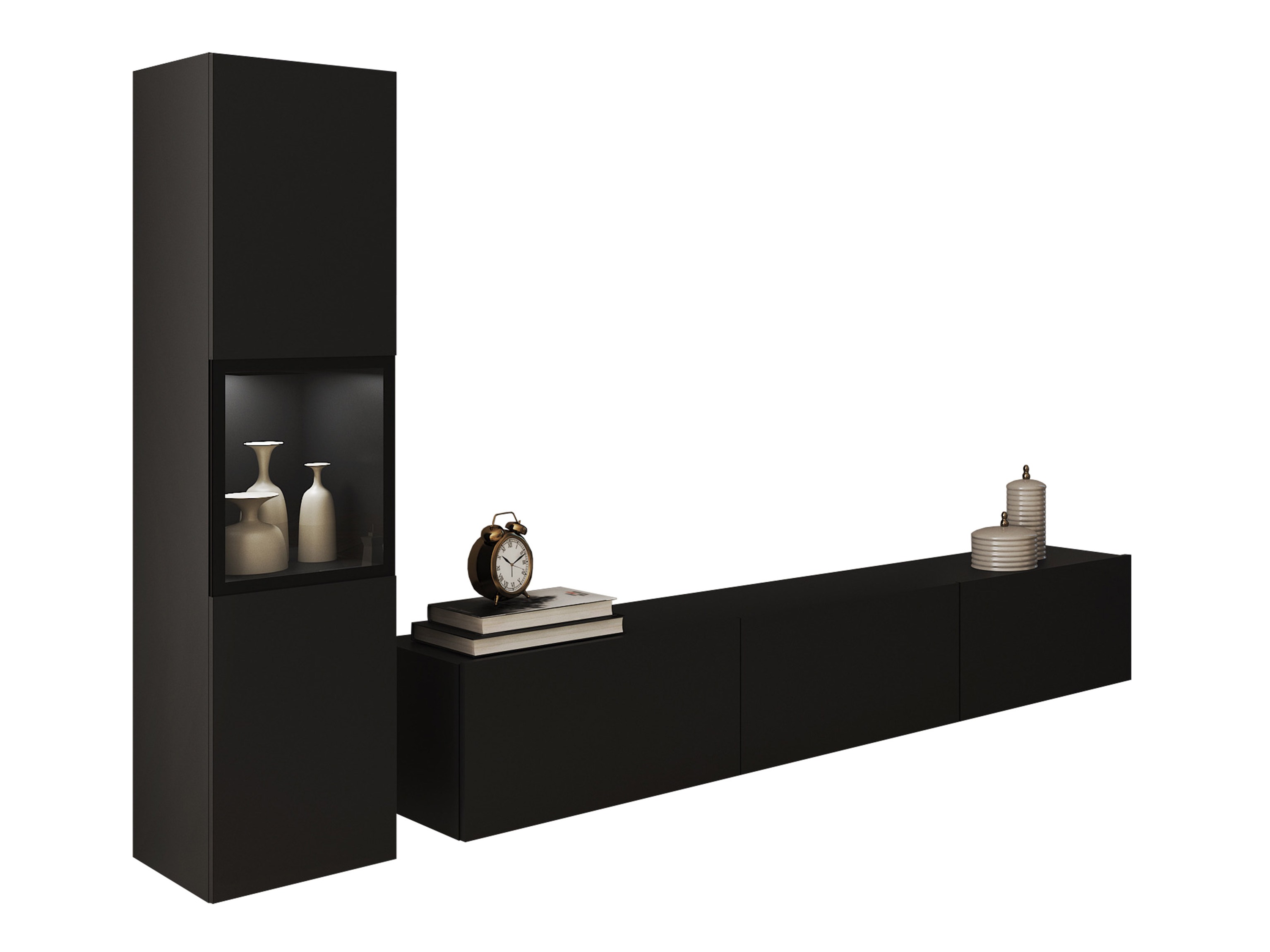 Conjunto de salón Sarasota 192 (Grafito)