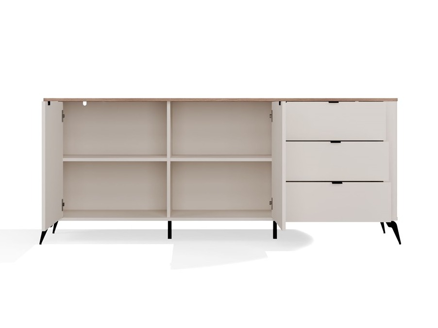 Cómoda Soavie 106 (Cachemira + Roble)