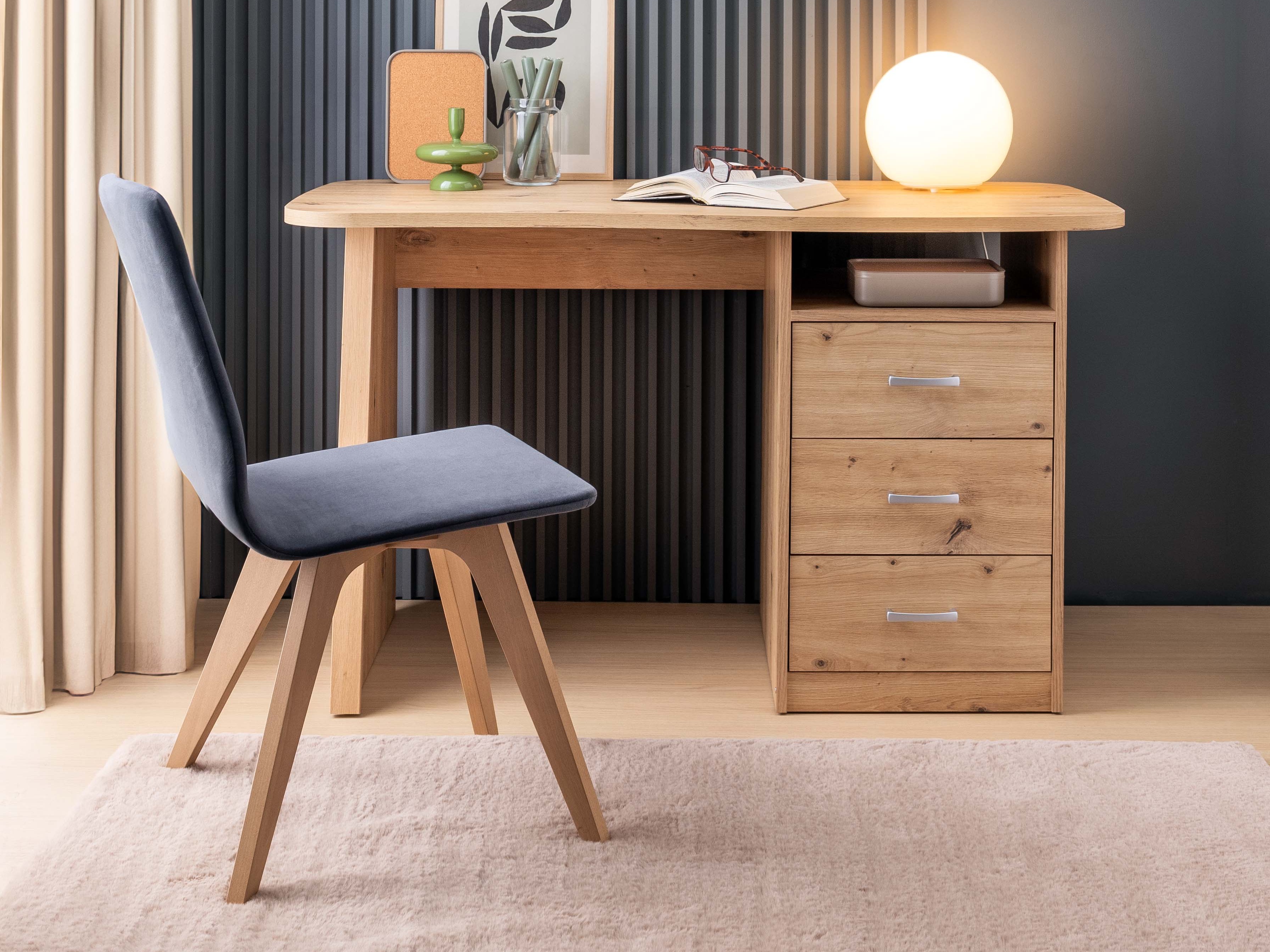 Mesa de oficina Ontario 204 (Roble Artisan)