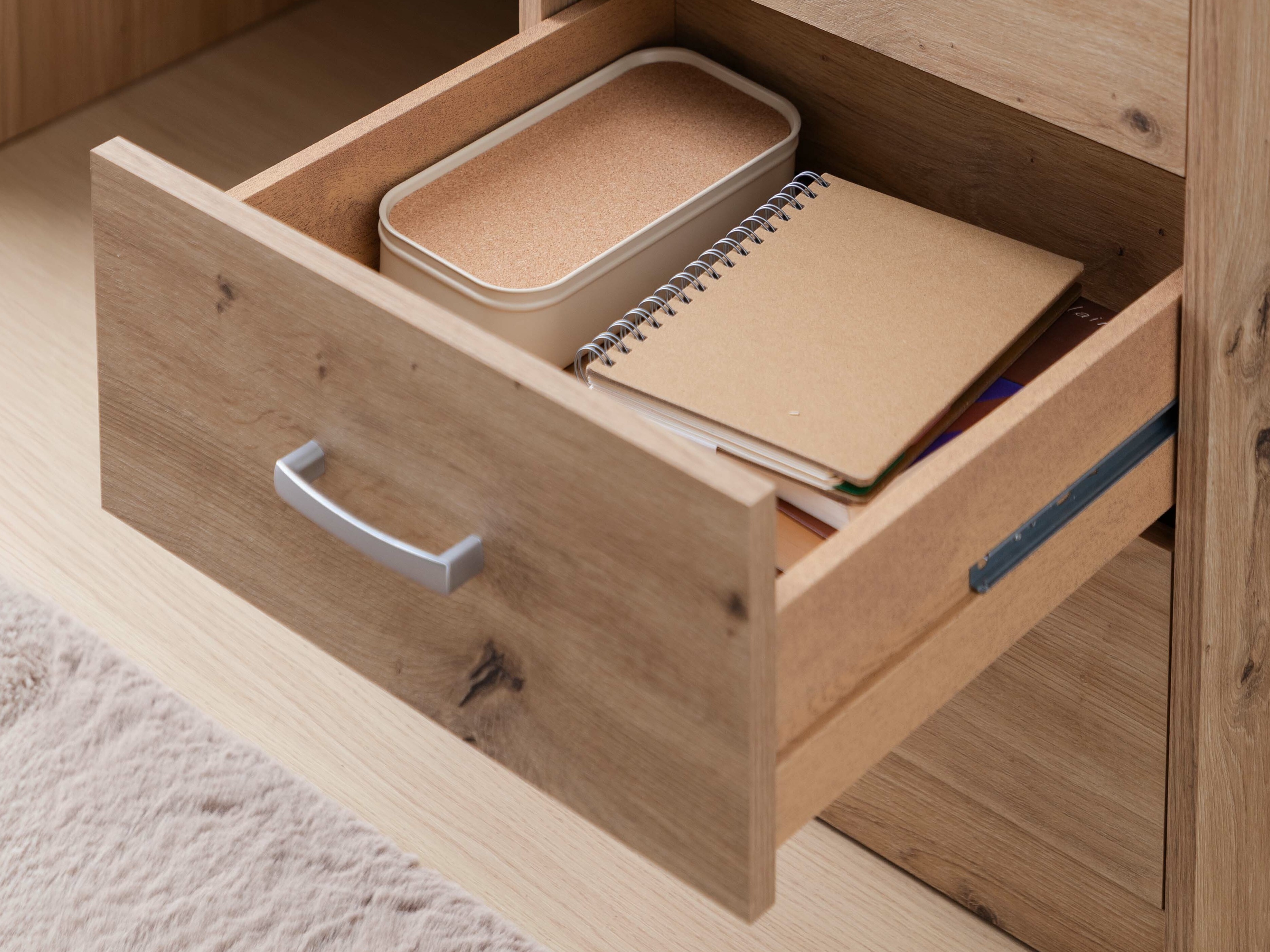 Mesa de oficina Ontario 204 (Roble Artisan)