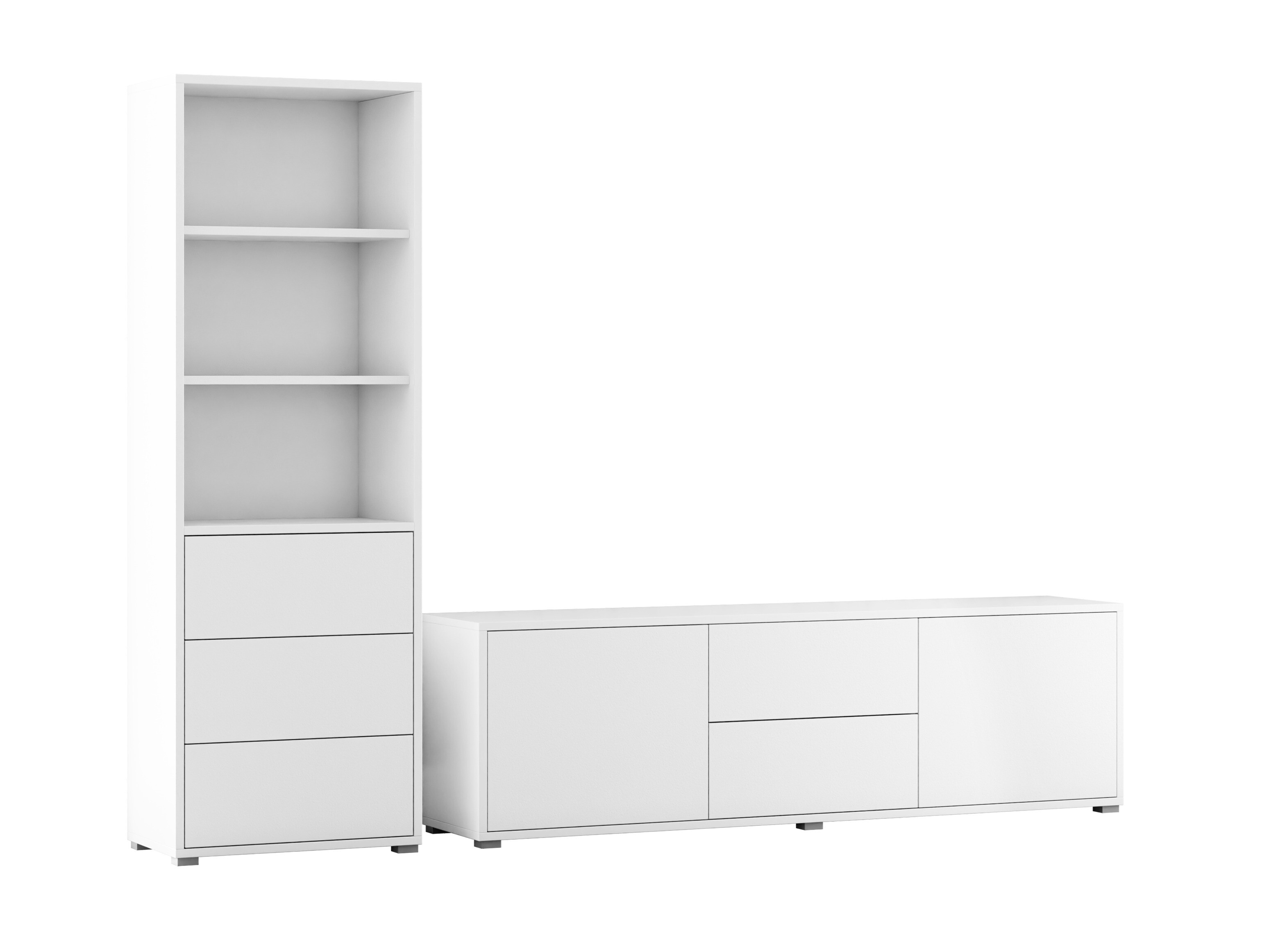 Conjunto de salón Comfivo Tutela IV (Blanco)