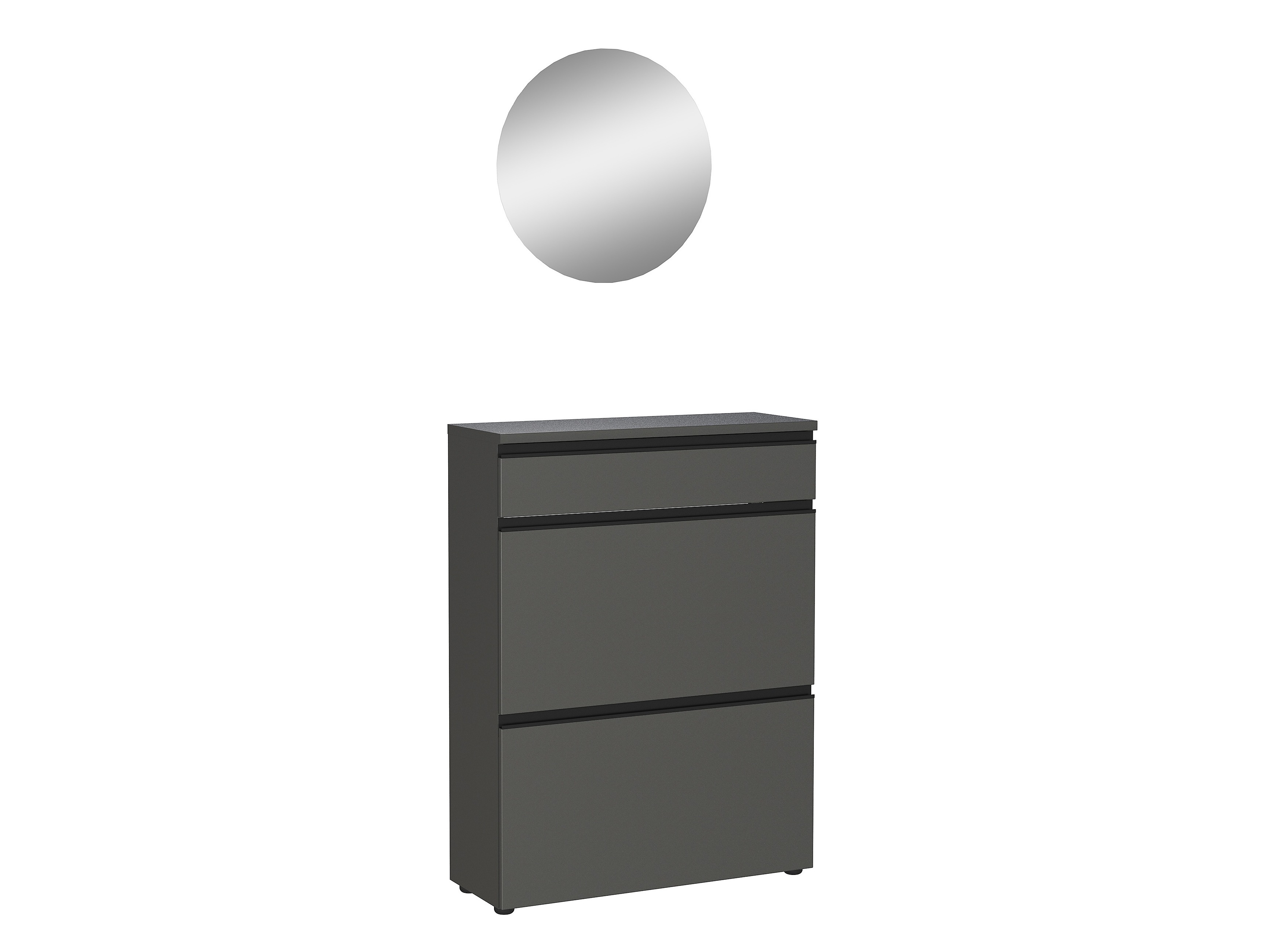 Conjunto para recibidor Sacramento 532 (Grafito)