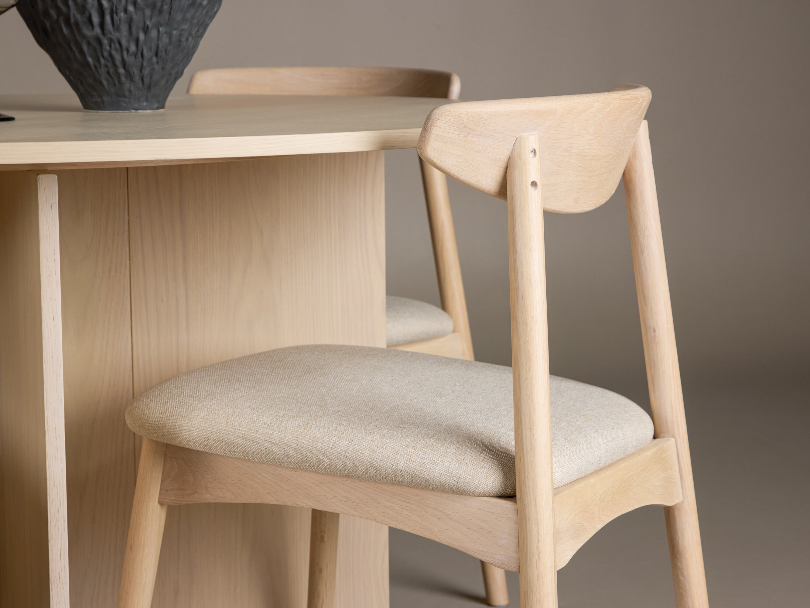 Conjunto de mesas y sillas para comedor Dallas 4986 (Luminoso madera)