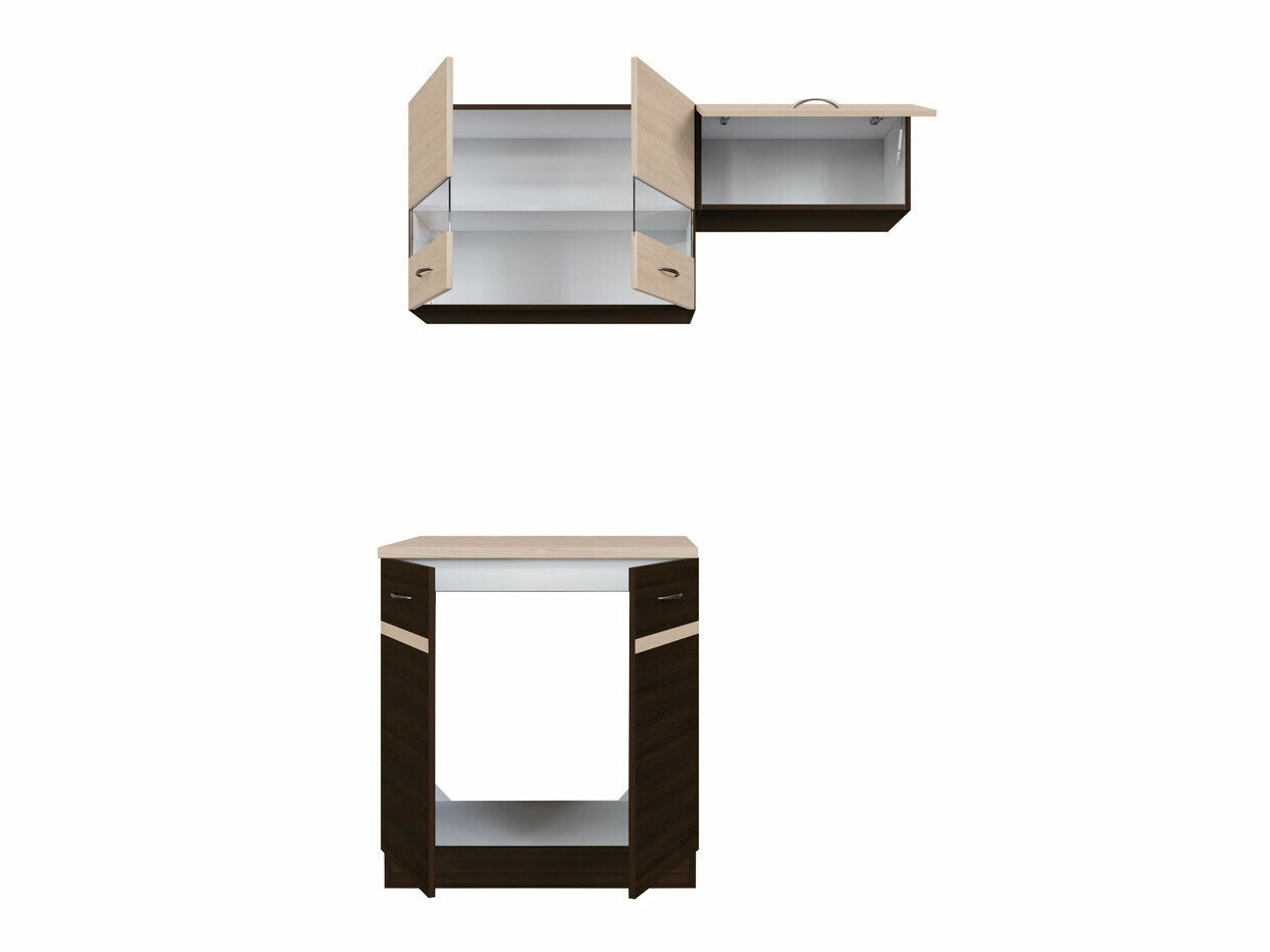 Conjunto de cocina modular Eli Dark 116