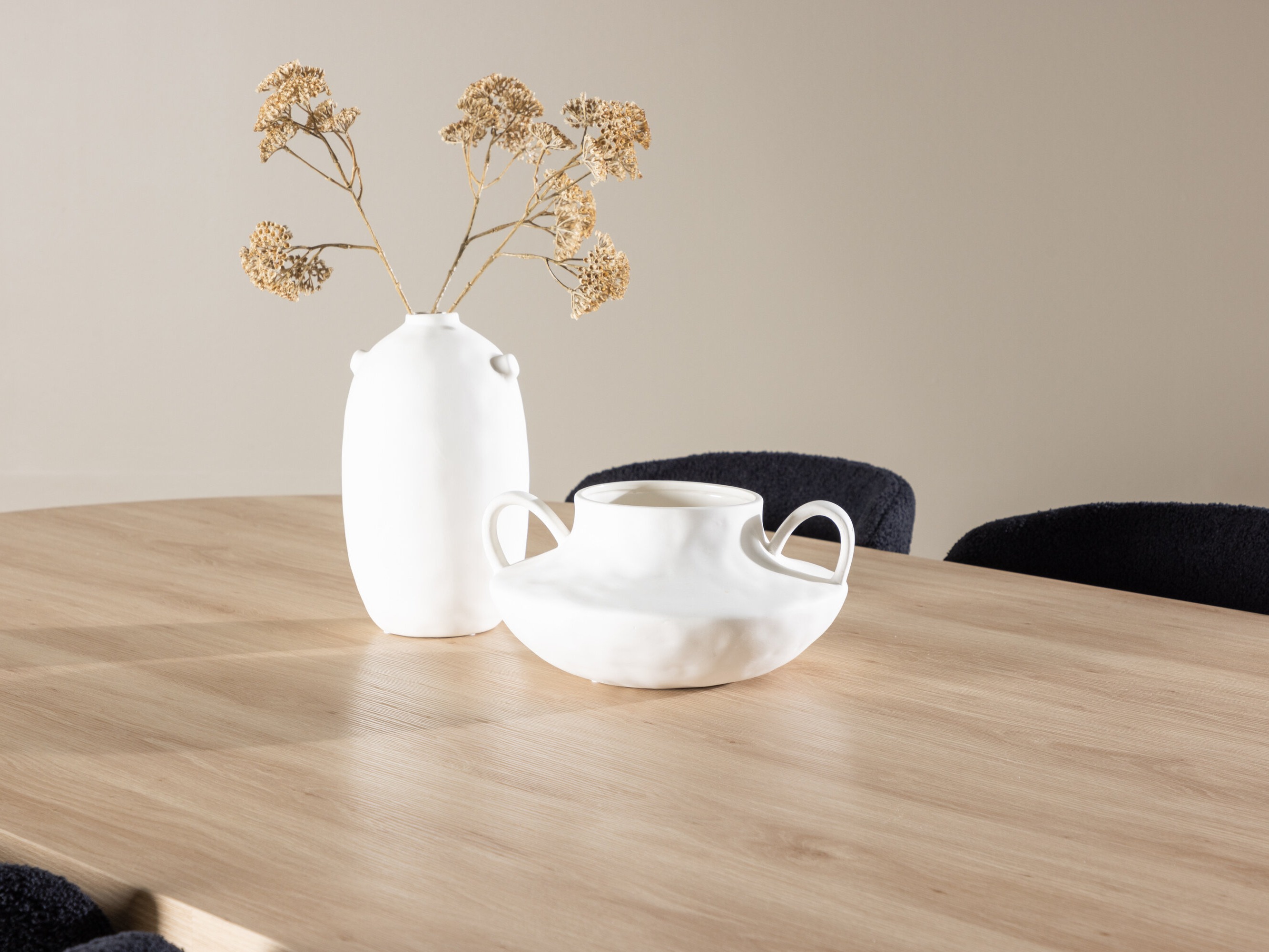 Conjunto de mesas y sillas para comedor Dallas 4990 (Negro)