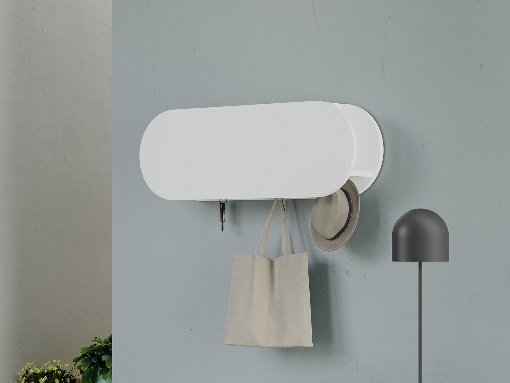 Perchero Kailua 2144 (Blanco)