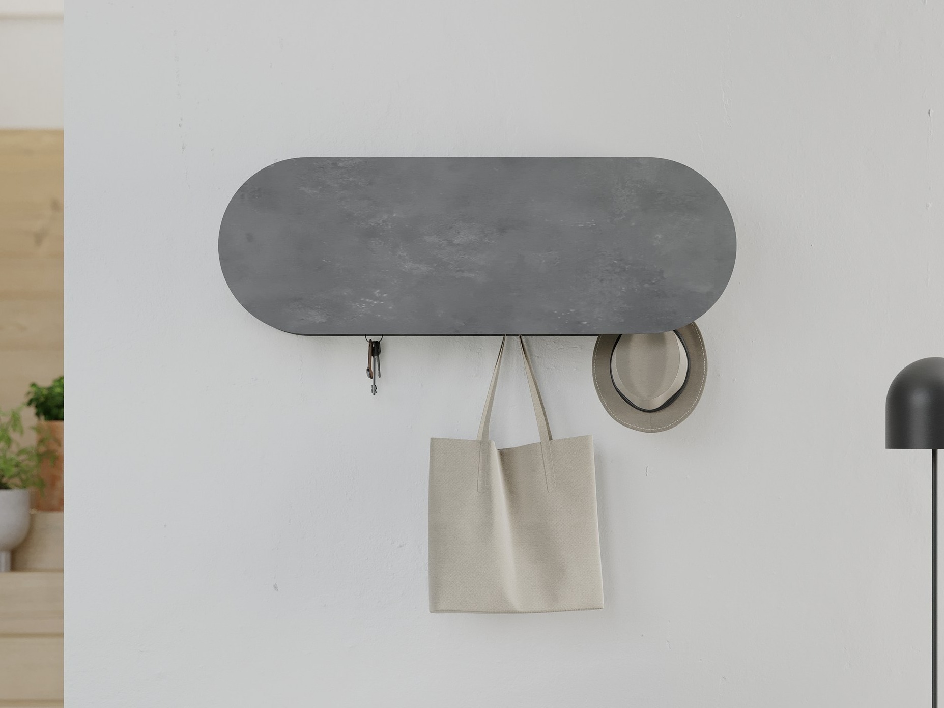 Perchero Kailua 2144 (Gris)