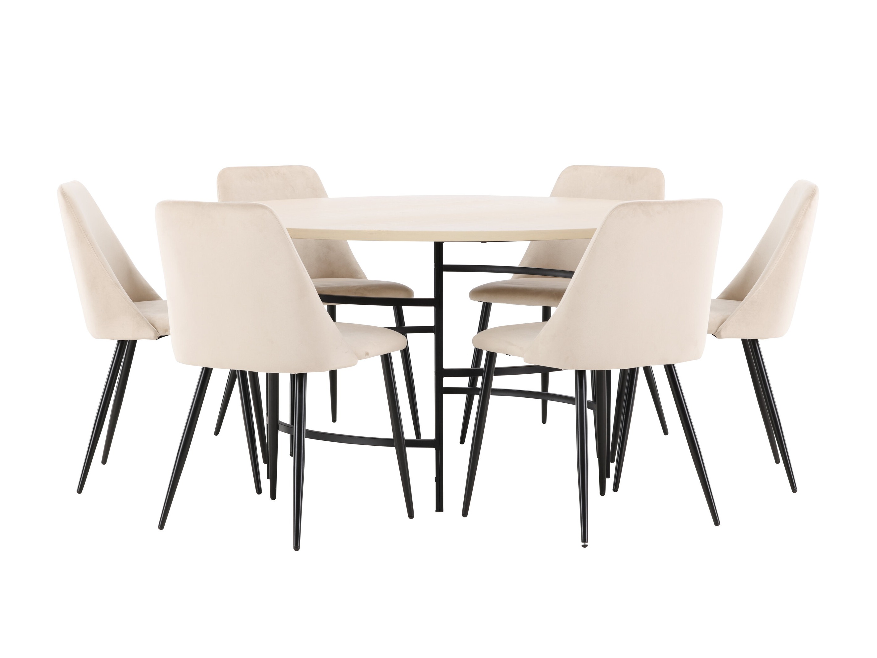 Conjunto de mesas y sillas para comedor Dallas 4994