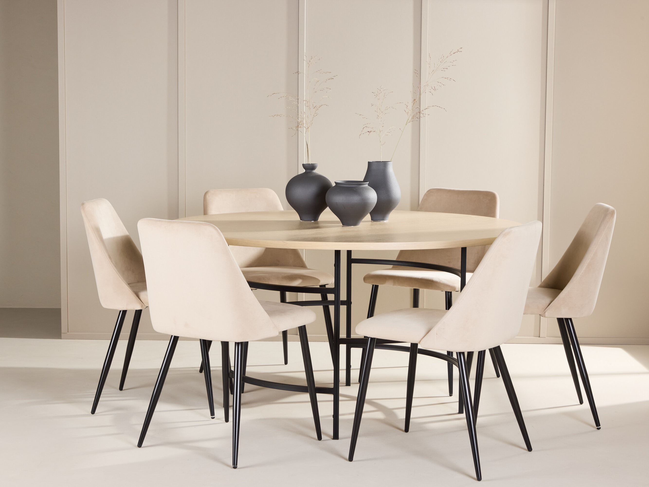 Conjunto de mesas y sillas para comedor Dallas 4994