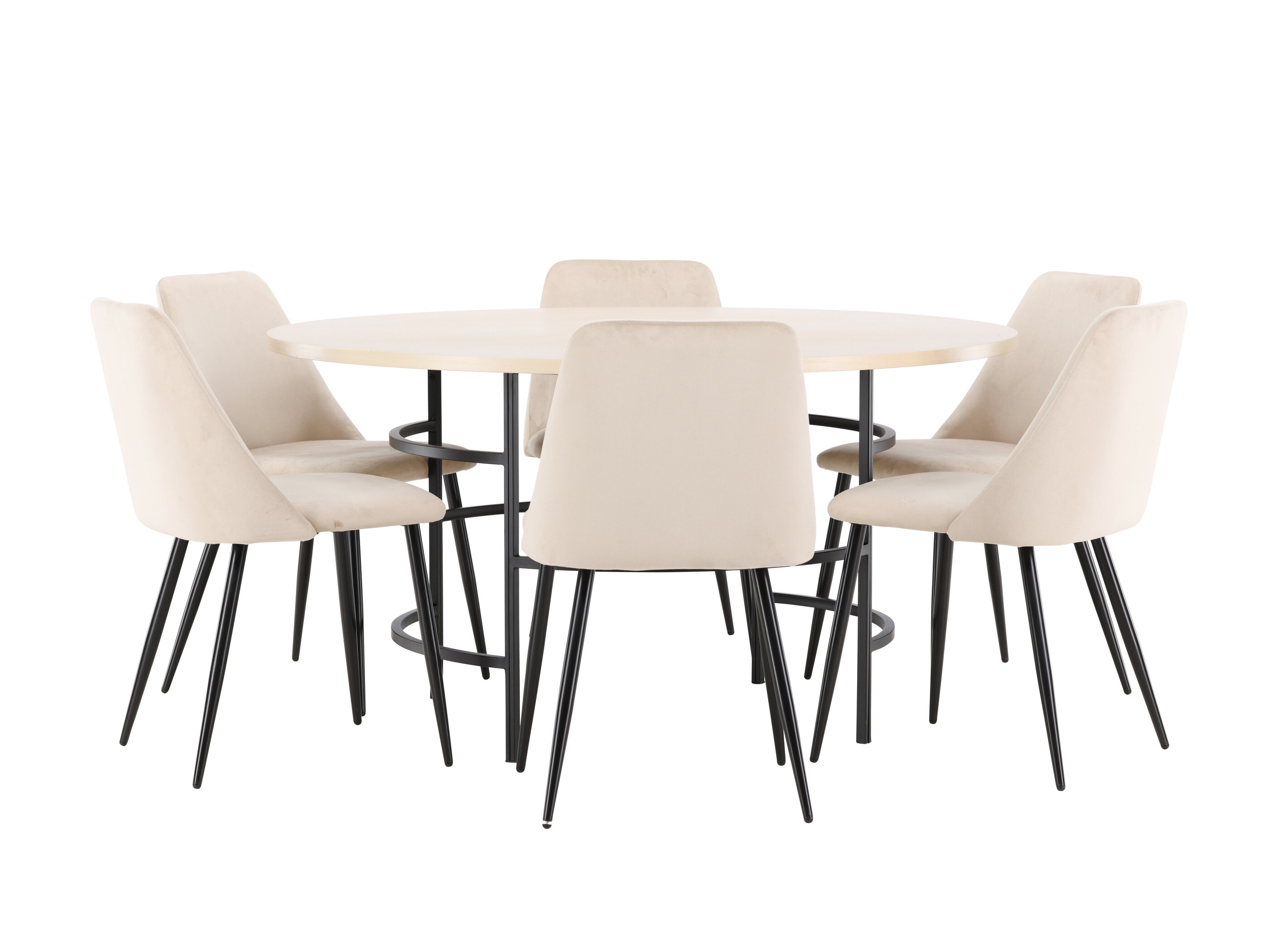 Conjunto de mesas y sillas para comedor Dallas 4994