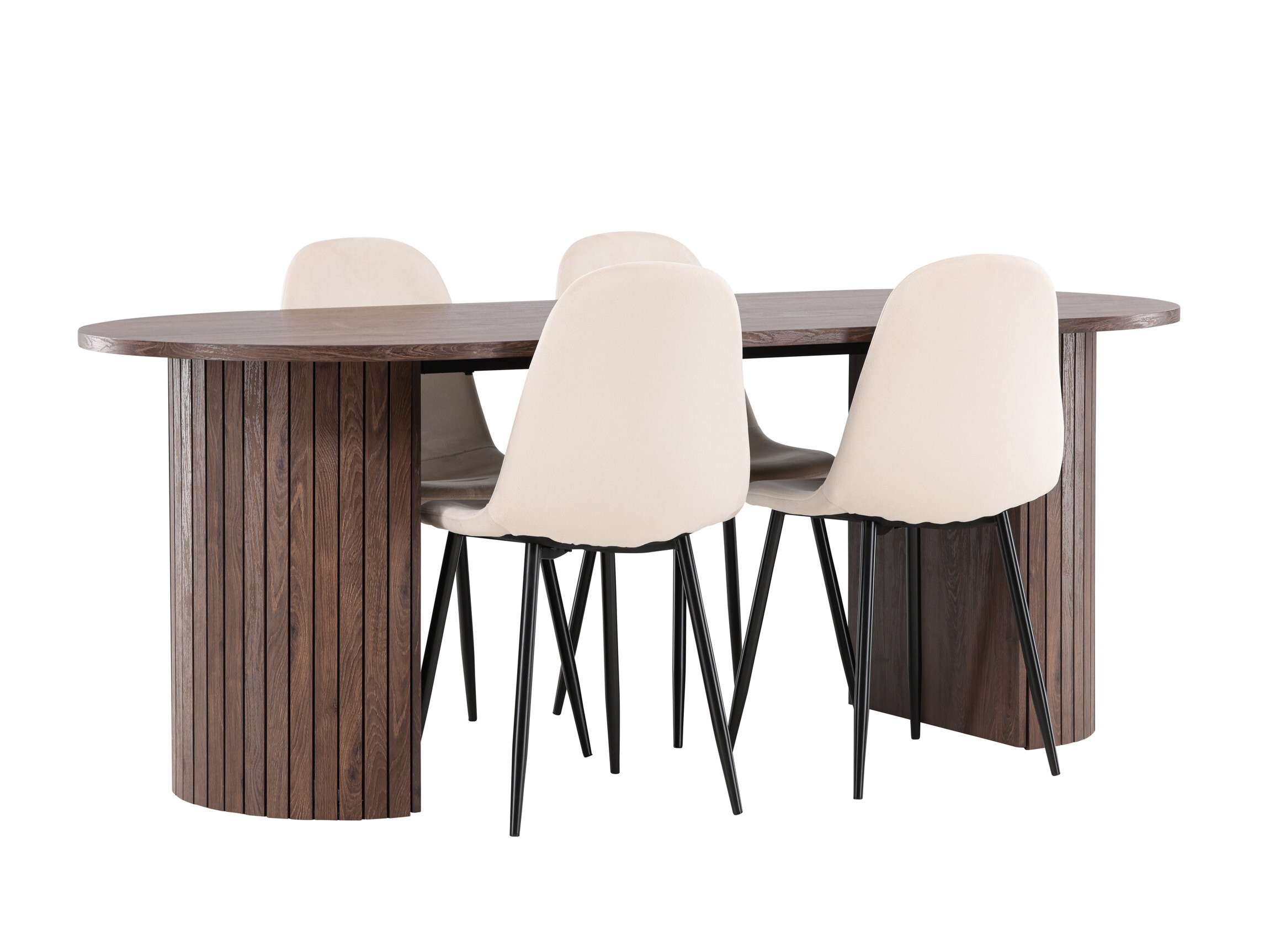 Conjunto de mesas y sillas para comedor Dallas 4995 (Beige)