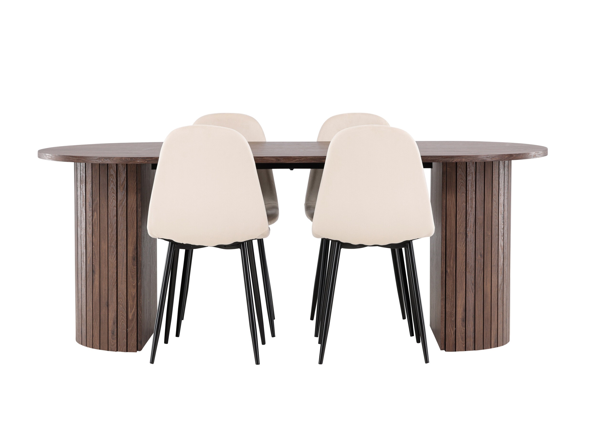 Conjunto de mesas y sillas para comedor Dallas 4995 (Beige)