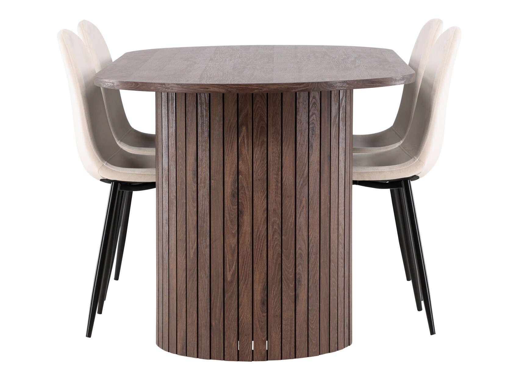 Conjunto de mesas y sillas para comedor Dallas 4995 (Beige)