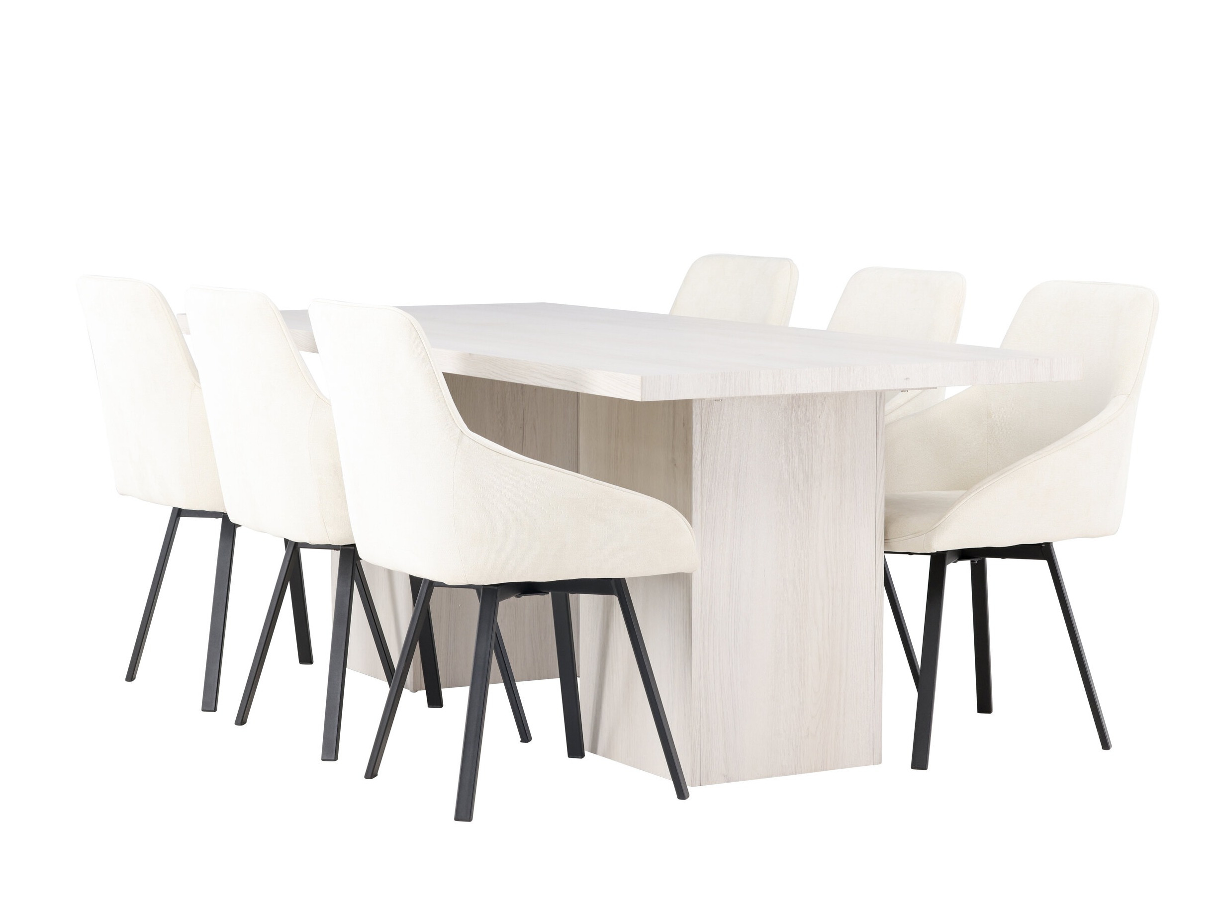 Conjunto de mesas y sillas para comedor Dallas 4996 (Beige)